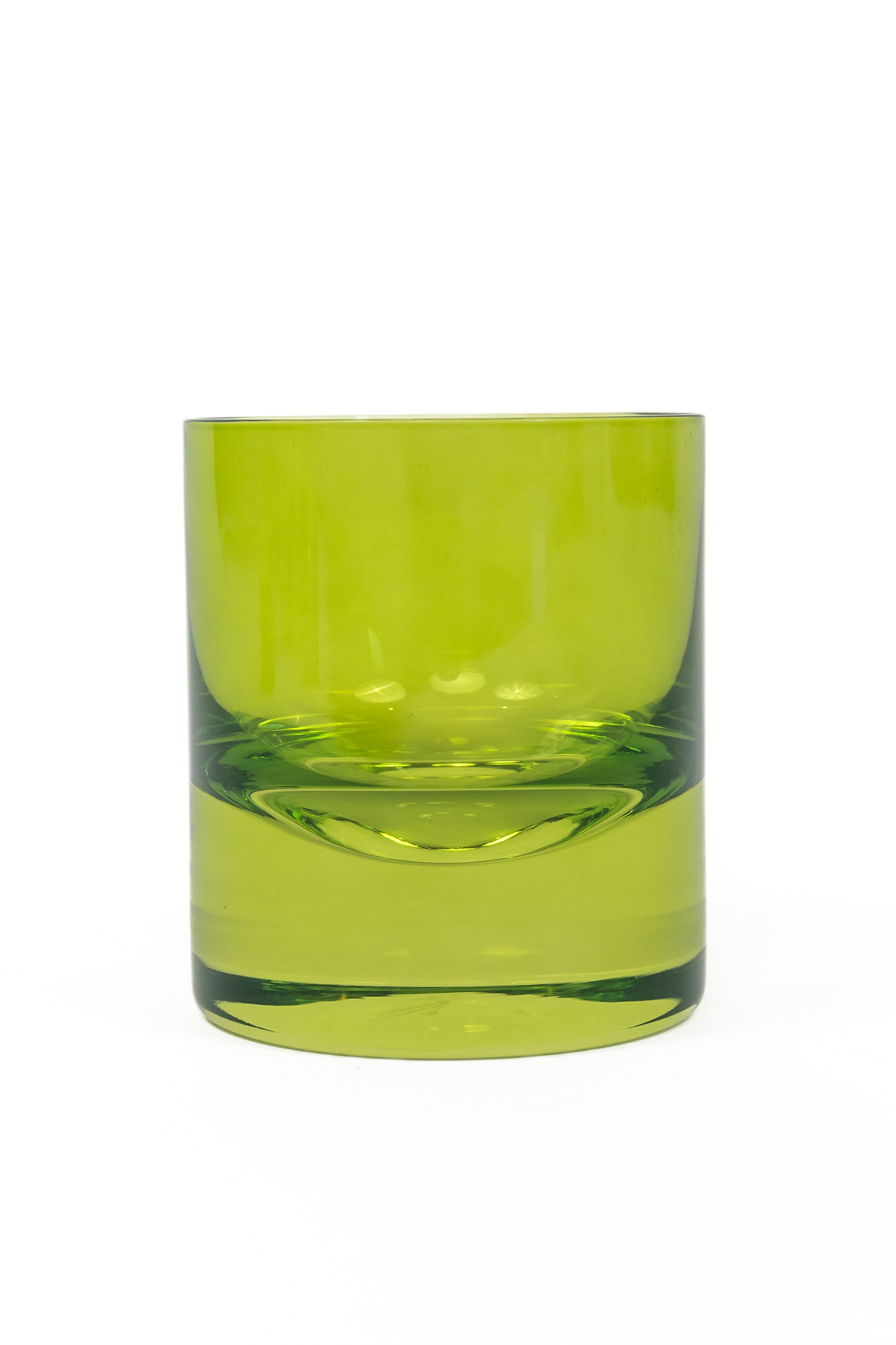 Estelle Colored Glass Estelle Colored Rocks Glass - Set of 2 {Forest Green} - view 7