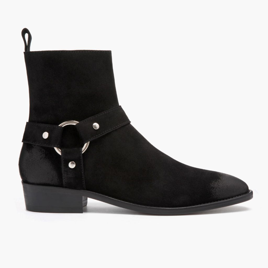 Thursday Boots - Seconds - Men's Boots [S] Harness | Black Suede - view 2