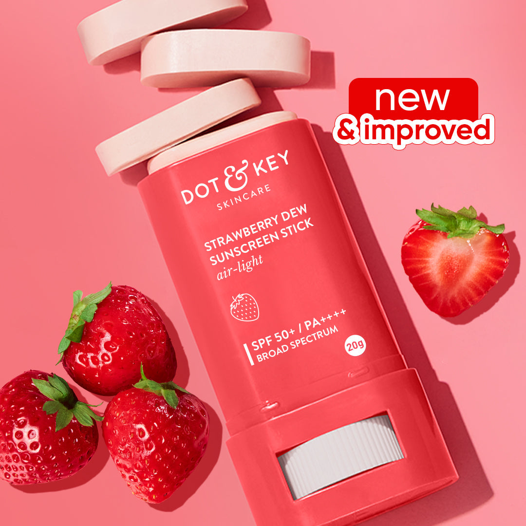 Dot & Key Strawberry Dew Sunscreen Stick SPF 50+ PA++++
