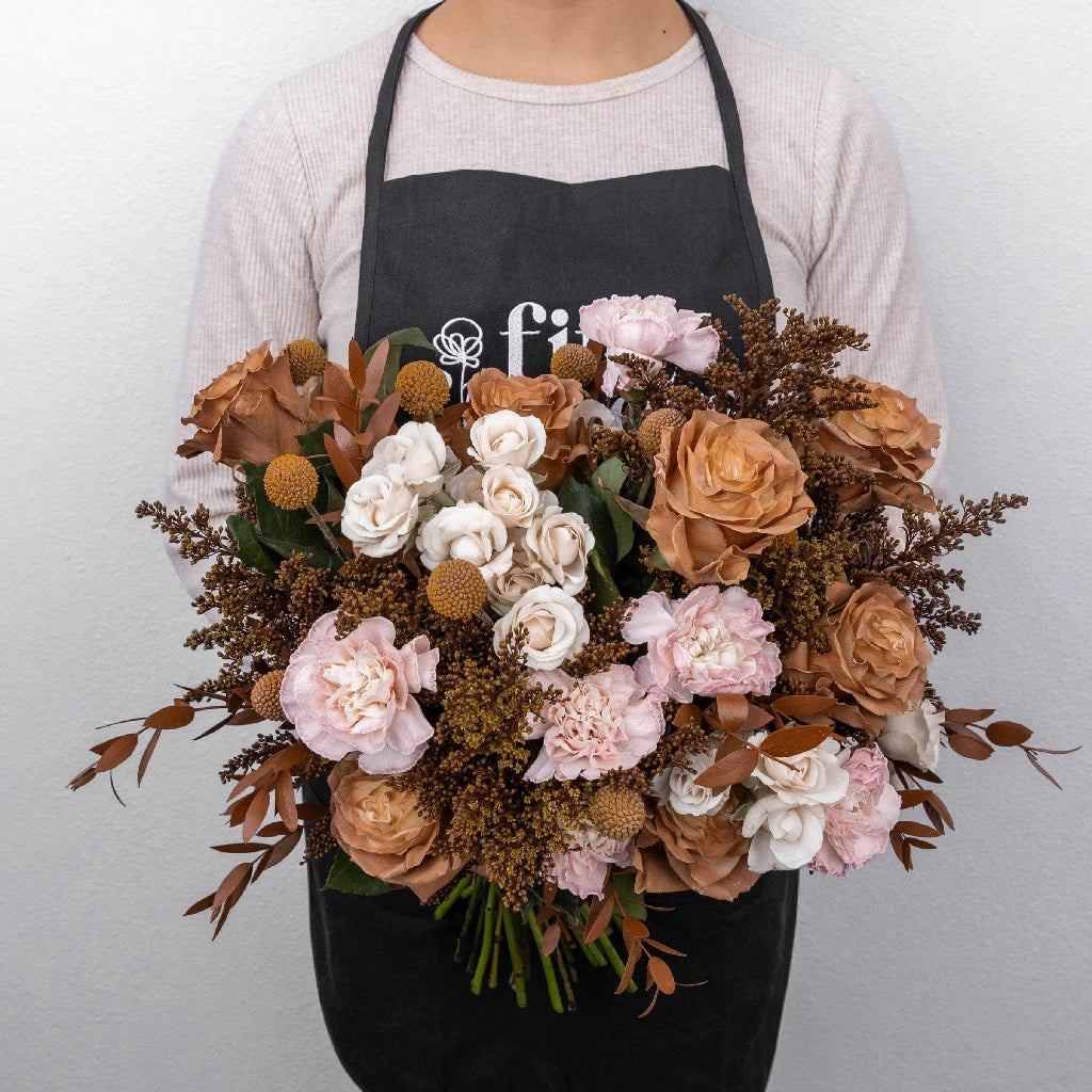 FiftyFlowers Mocha Brown Flower Bouquet - view 4