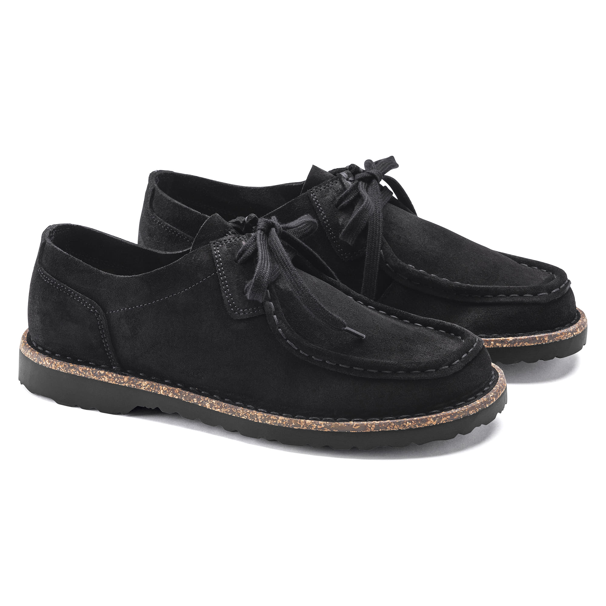 Birkenstock Pasadena III Suede Leather – Black Black - view 4