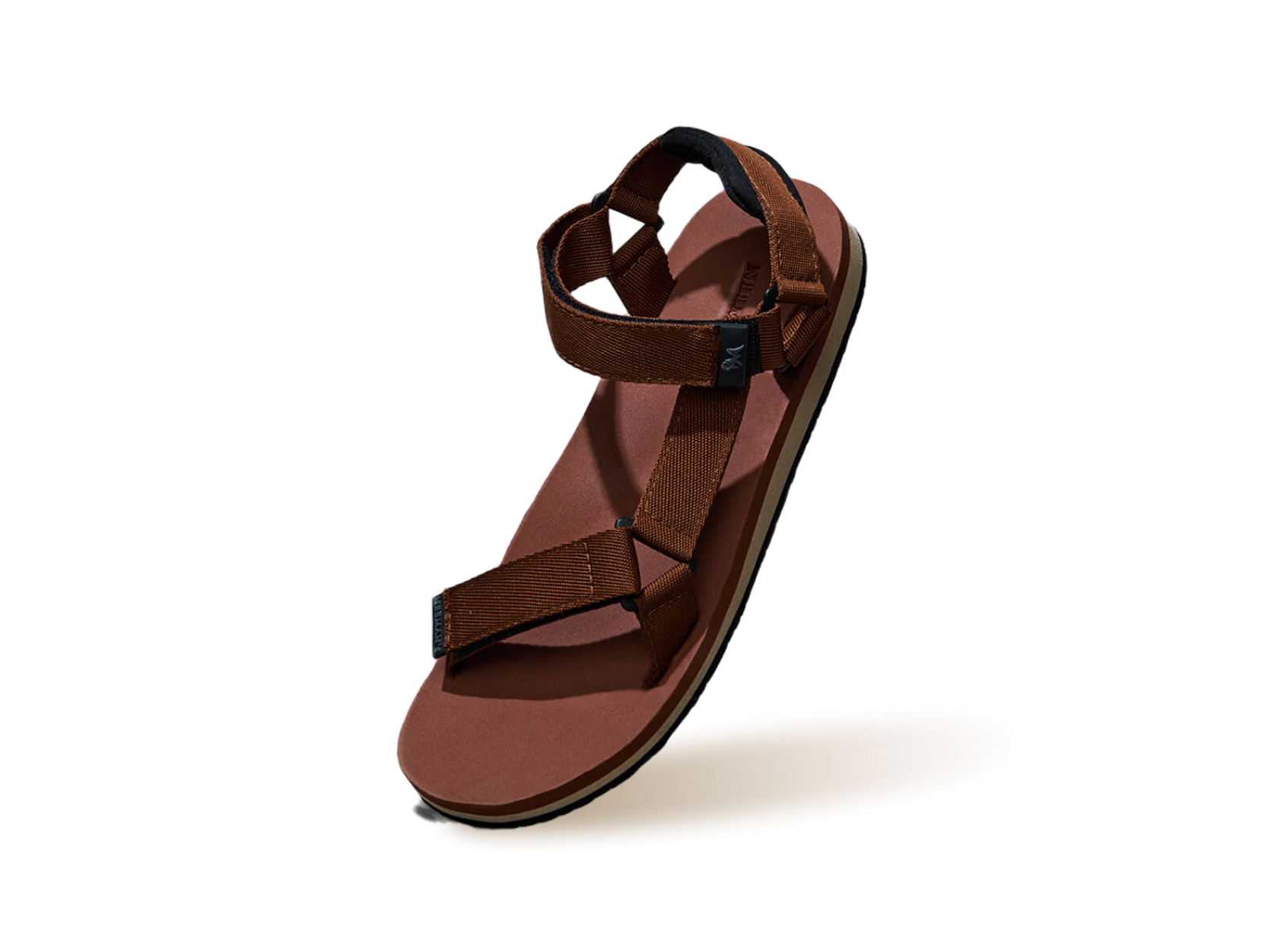 Neeman's Airy Strap Sandals : Brown-Black - view 10