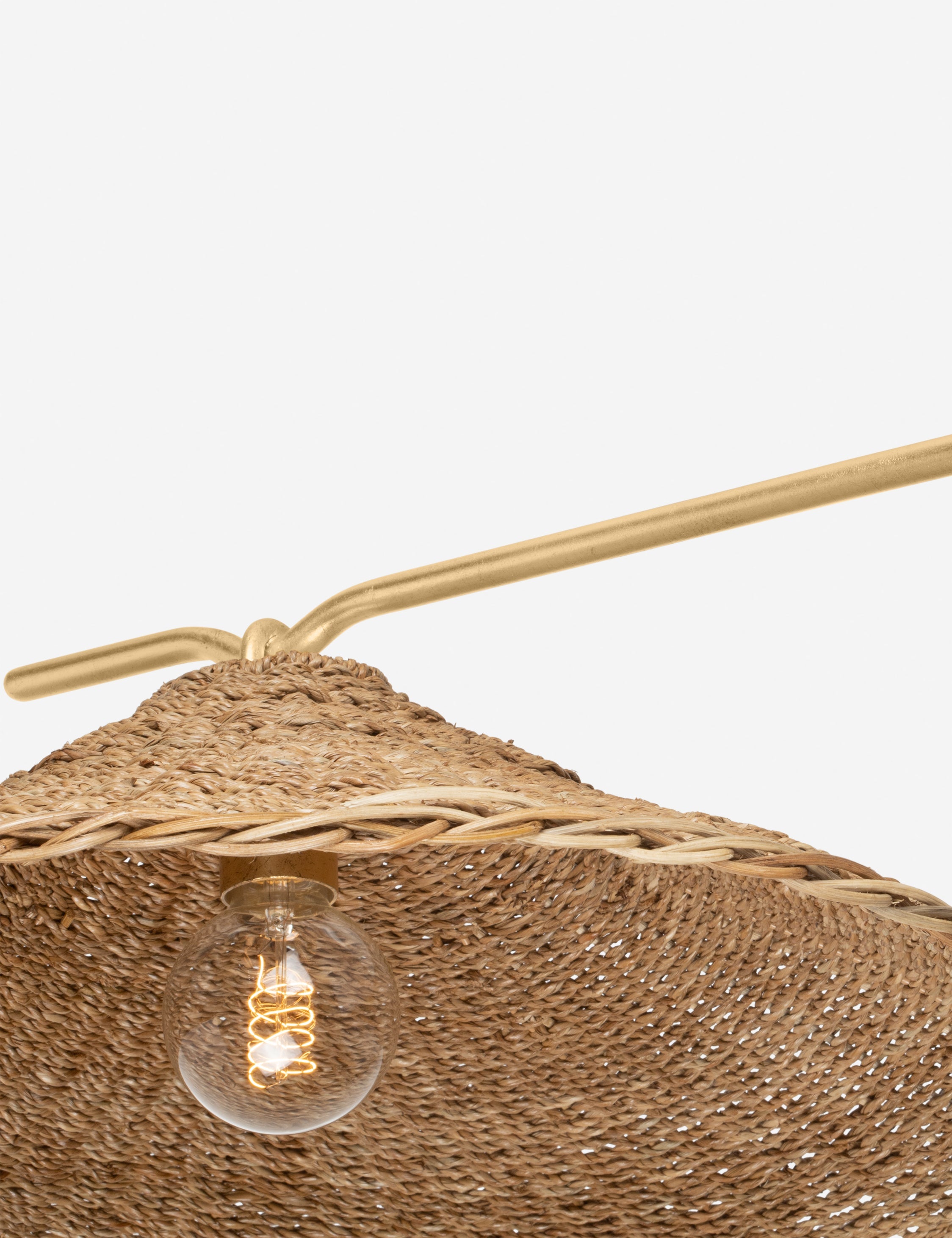 Lulu and Georgia Nura Linear Pendant – Natural - view 2