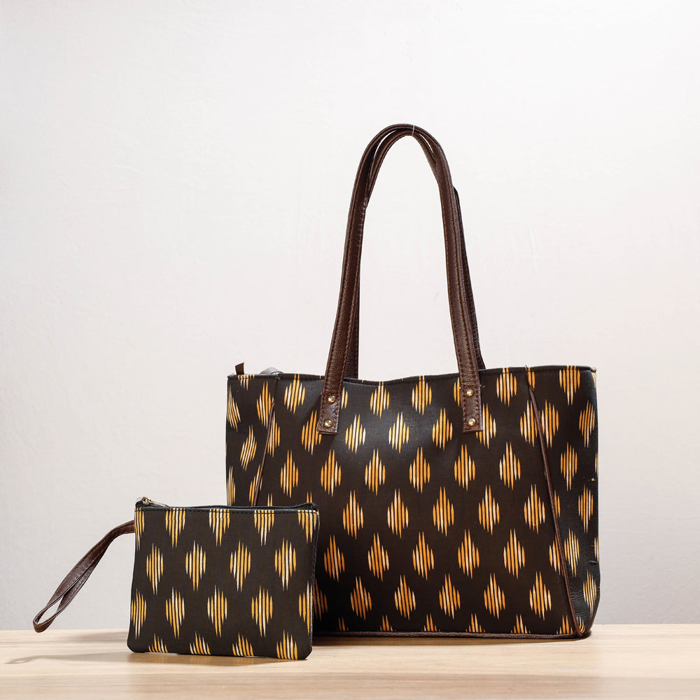 KACHCHH JI CHHAAP Brown - Kutch Handcrafted Cotton Shoulder Bag (Set of 2)