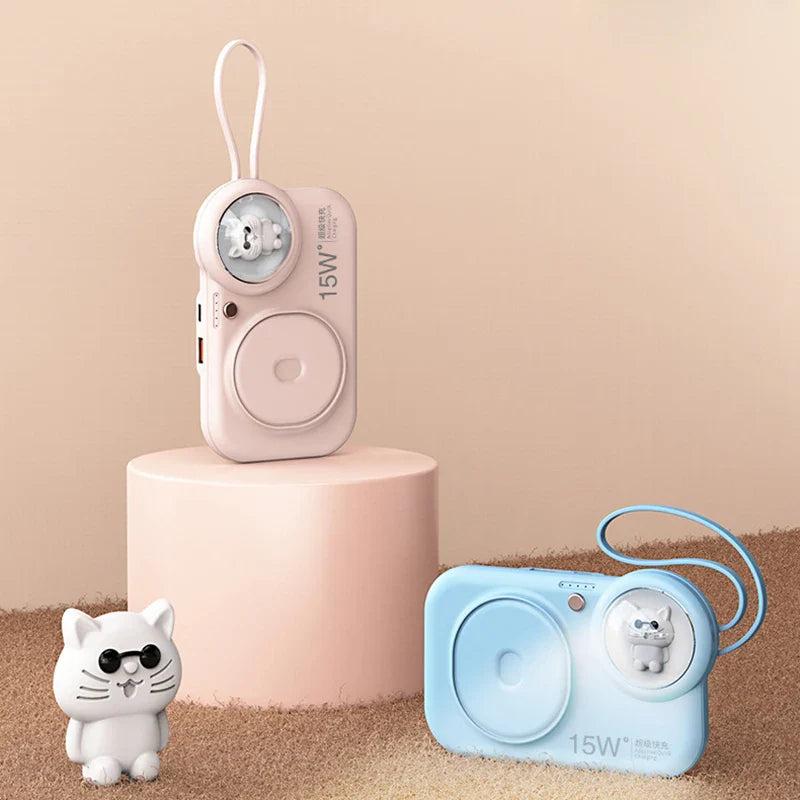 Peeperly Compact Cute 10000 mAh 15W Fast Power Bank