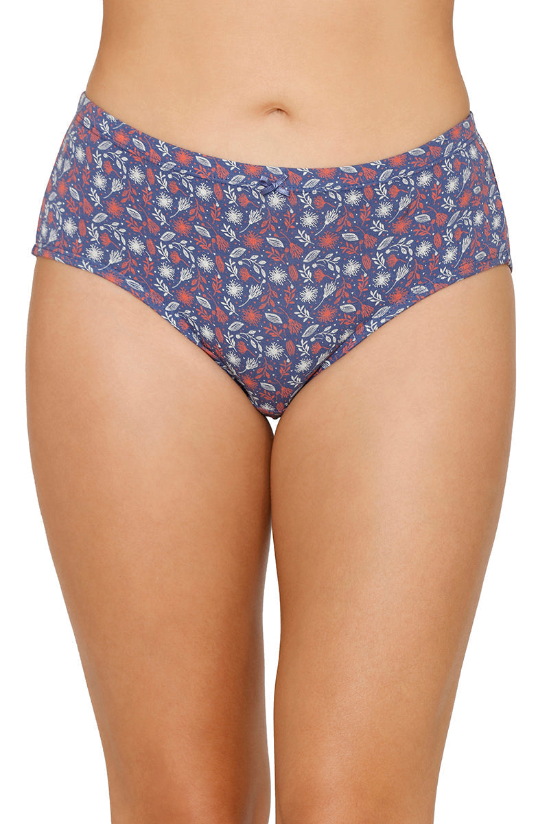 Amante Inner Elastic Printed Mid Rise Hipster Panty (Pack of 3) - view 4