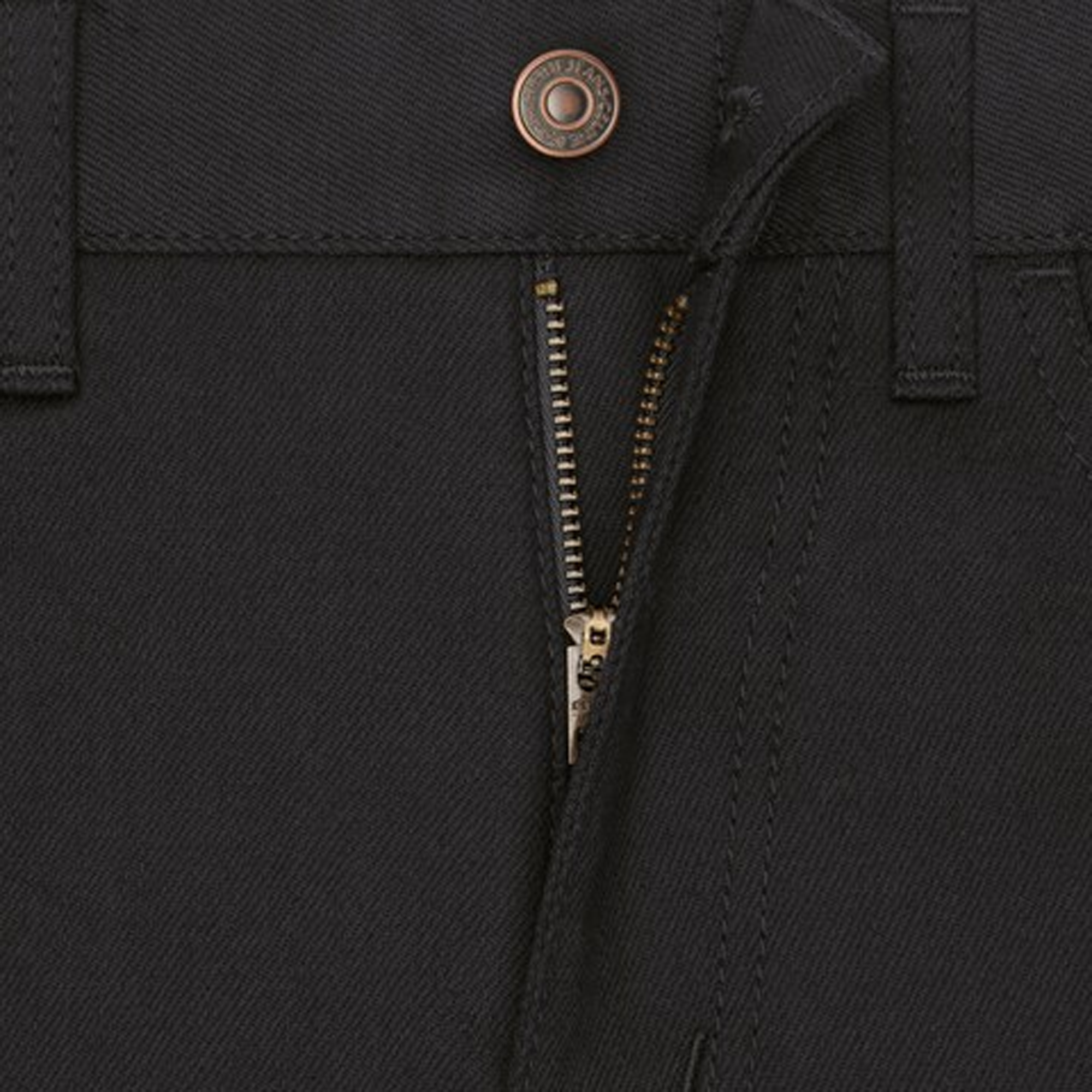 Celine Skinny Jeans in Vintage Pure Black Denim - view 2