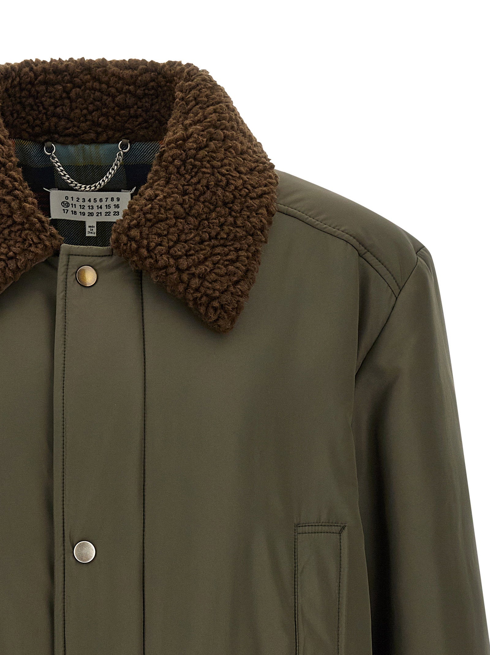 Maison Margiela Shearling Collar Parka – 100% polyester - view 3