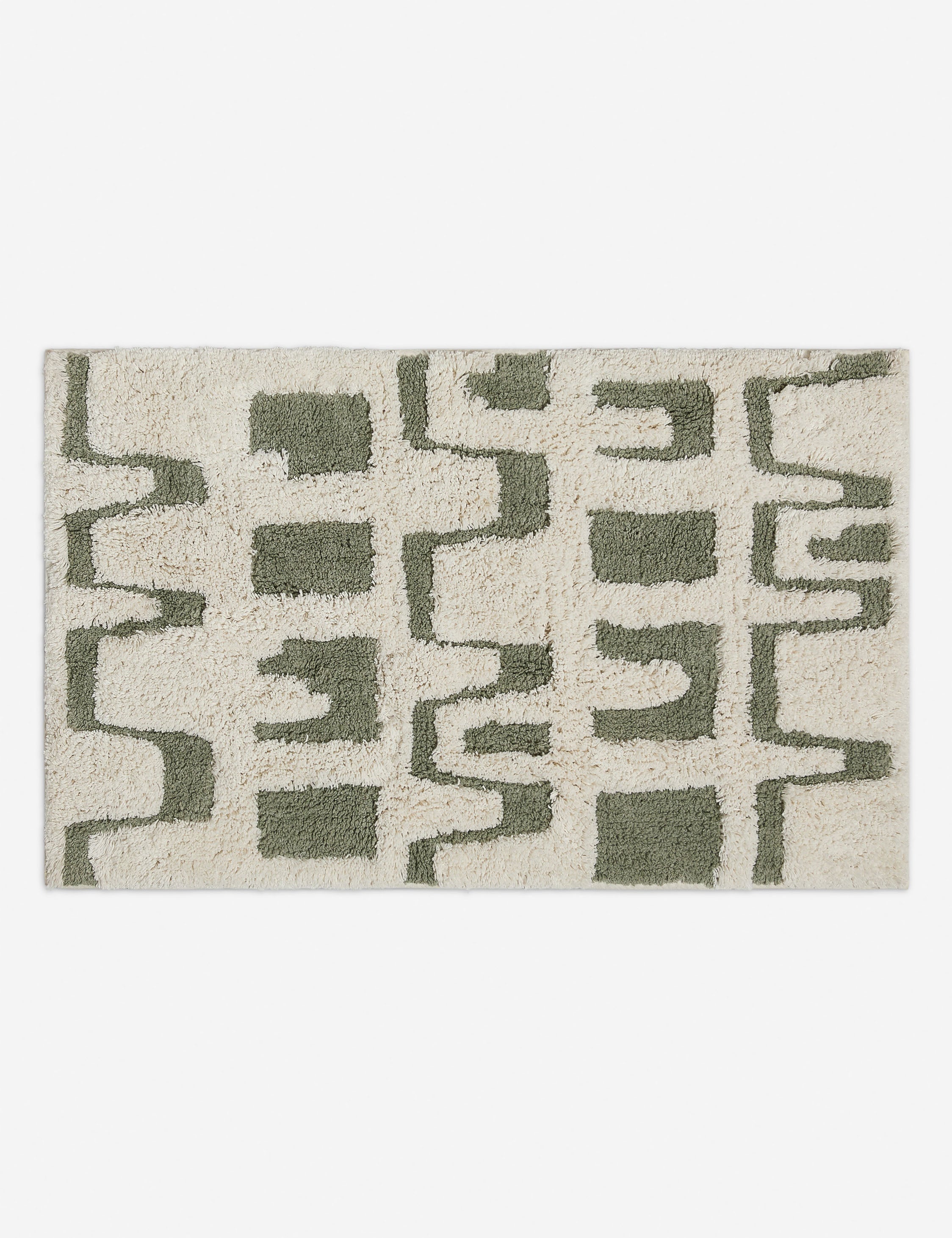 Lulu and Georgia Akara Organic Cotton Bath Mat - view 3