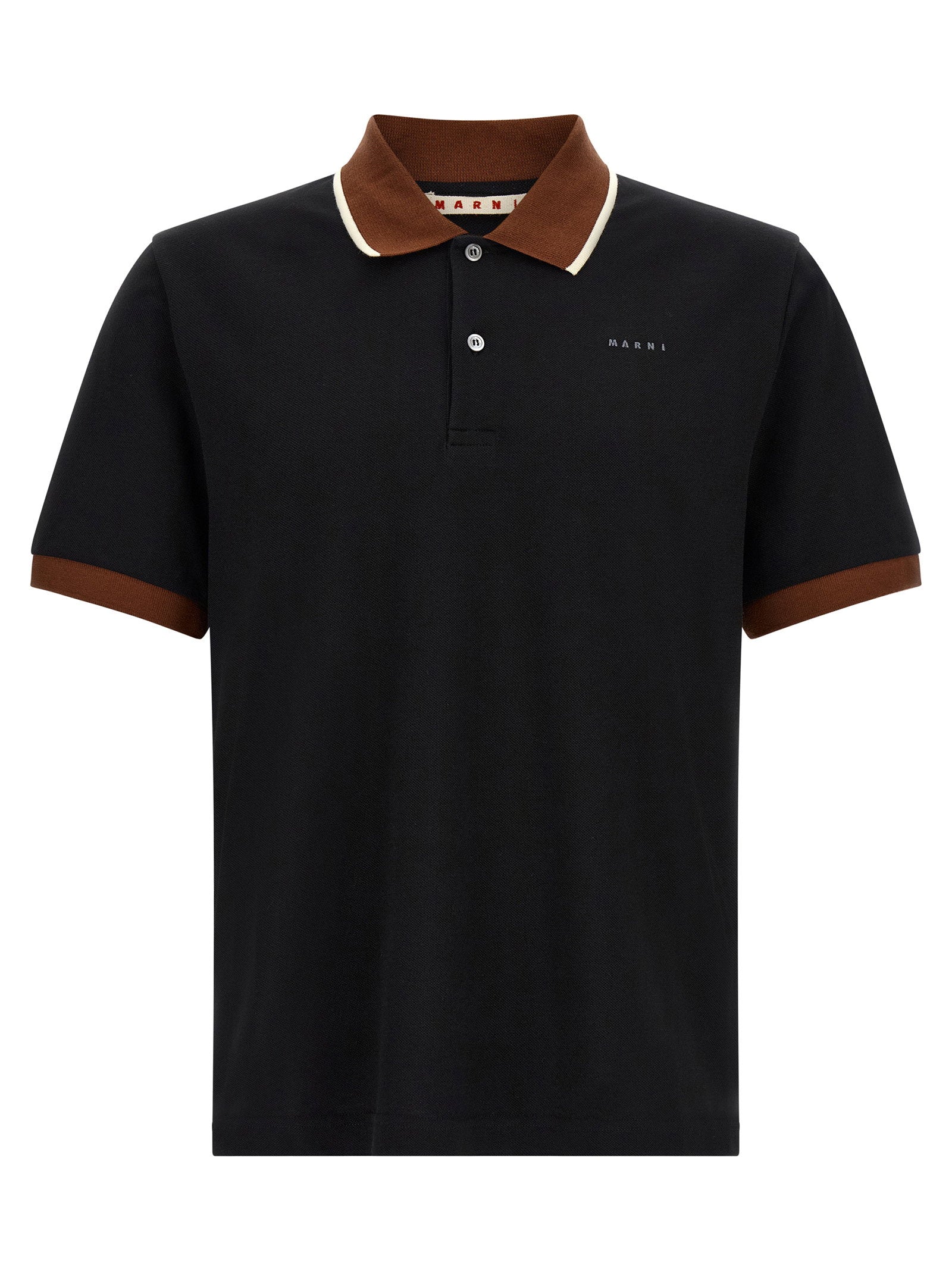 Marni Polo With Contrasting Details – 100% cotton