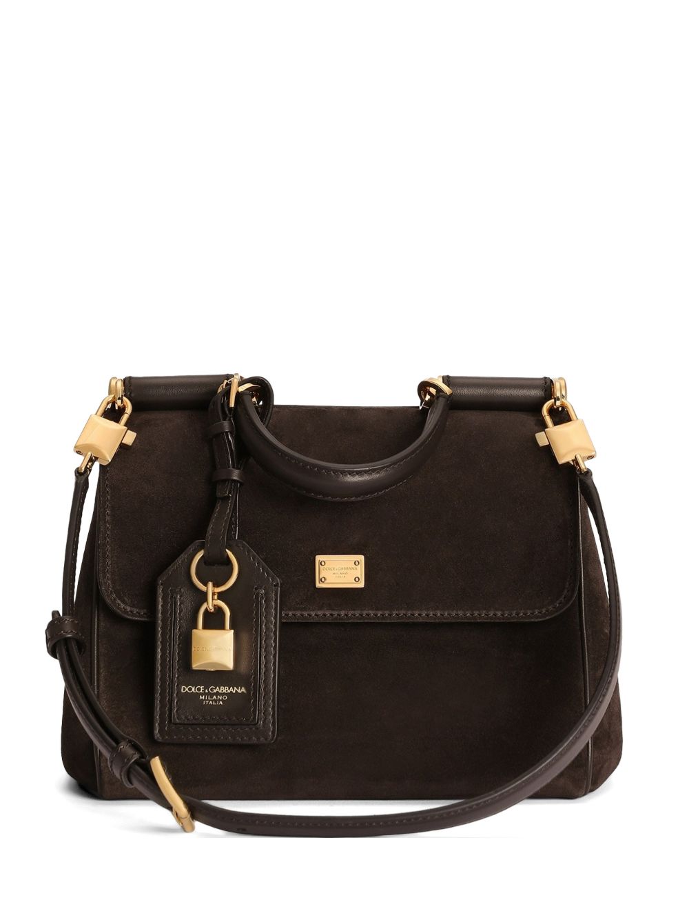 Dolce & Gabbana Sicily Small Handbag – 05%Pvc 95%Calf Leather