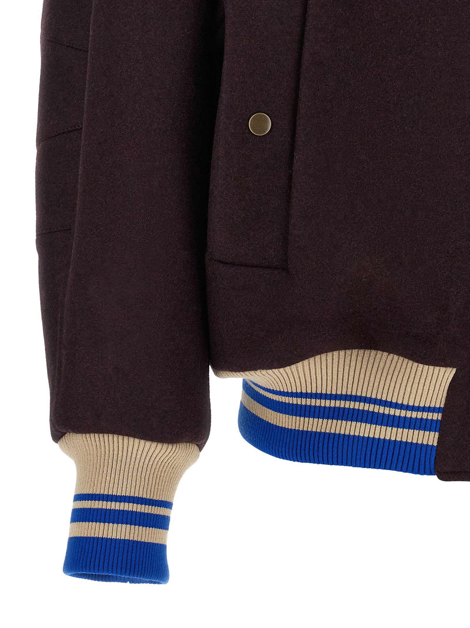 Dries Van Noten Valdi Bomber Jacket – 70% wool, 30% polyamide - view 4