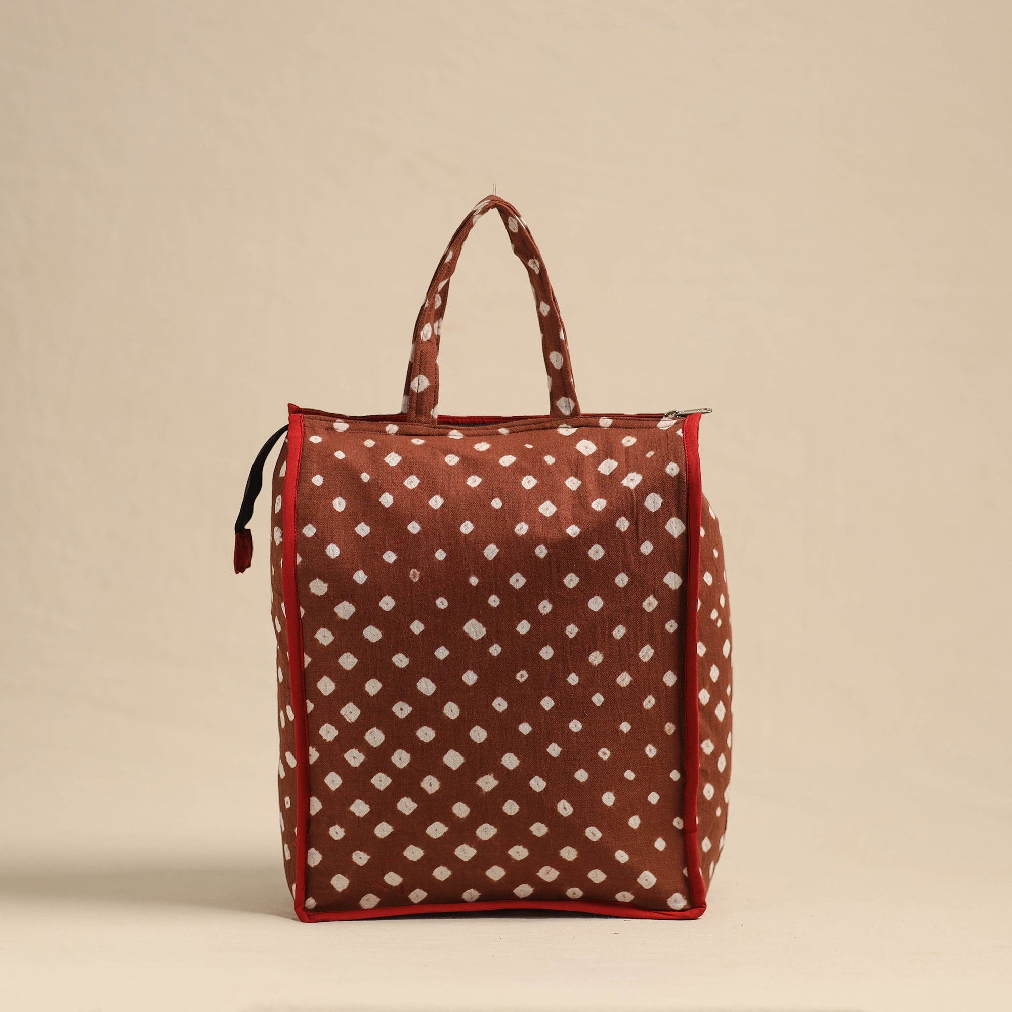 NOORI BAZAR Brown - Eco-Friendly Handmade Cotton Handbag for Women 05 - view 3