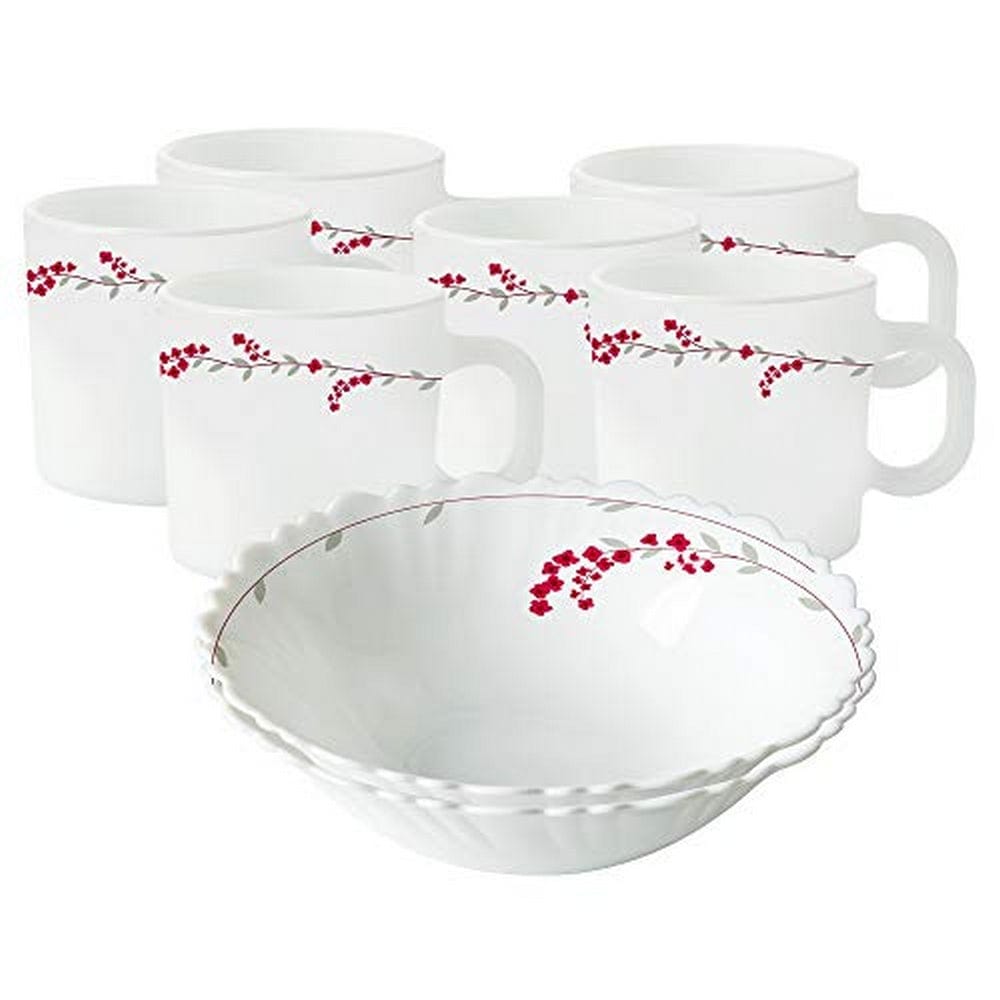 My Borosil Larah by Borosil Verona Snack Set w Mugs