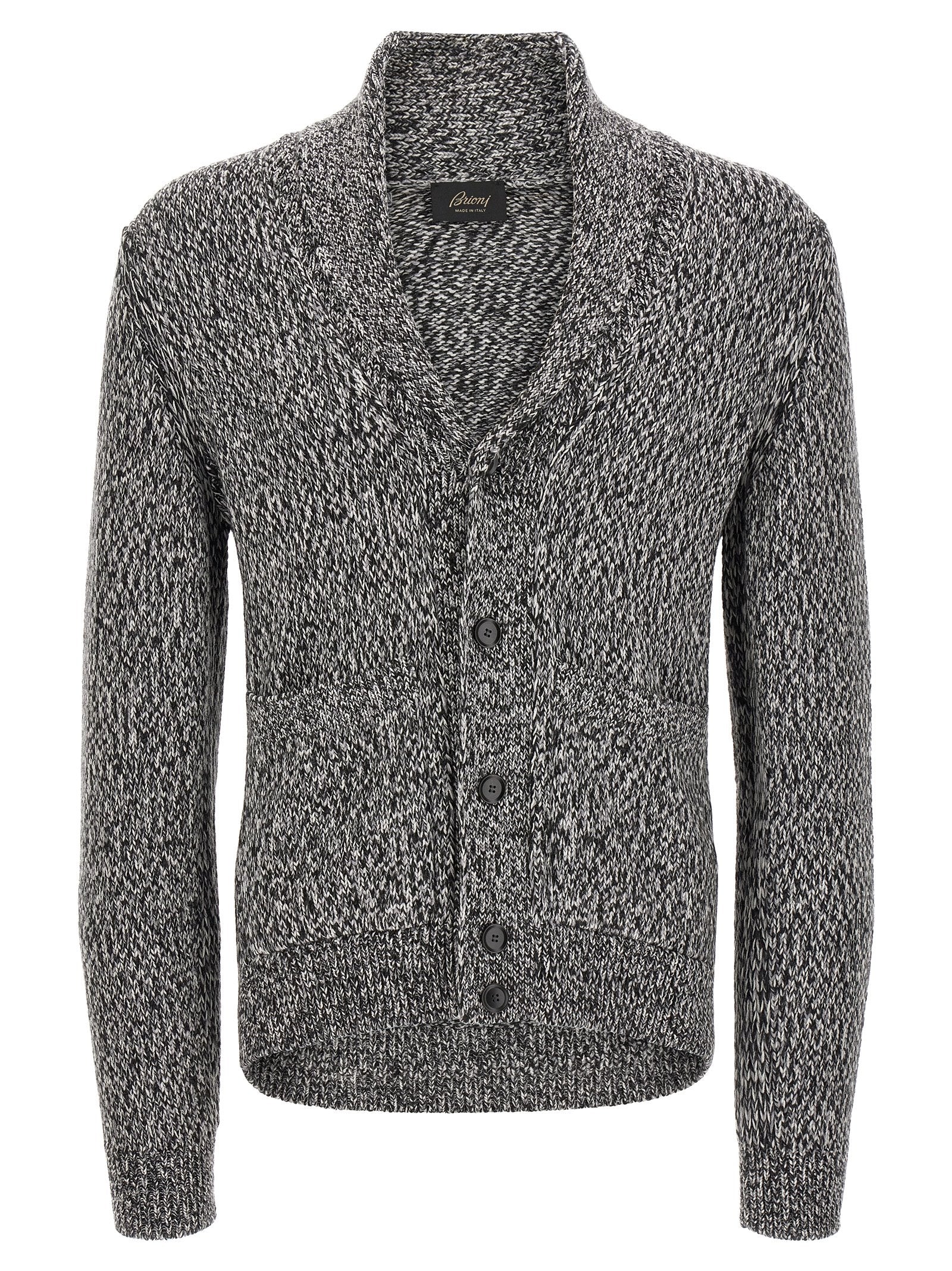 Brioni Shawl Neck Cardigan – 100% wool