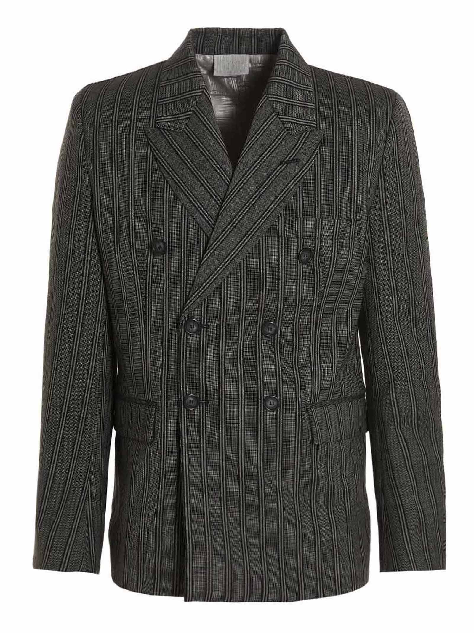 Vtmnts Blazer Tonal Double Breasted Tailored – 100% virgin wool