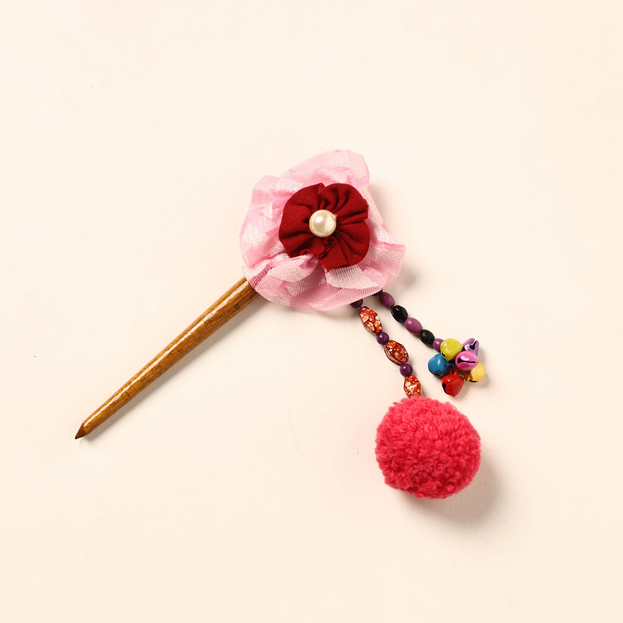 JALPARI Handmade Wooden Guldasta Juda Stick 07