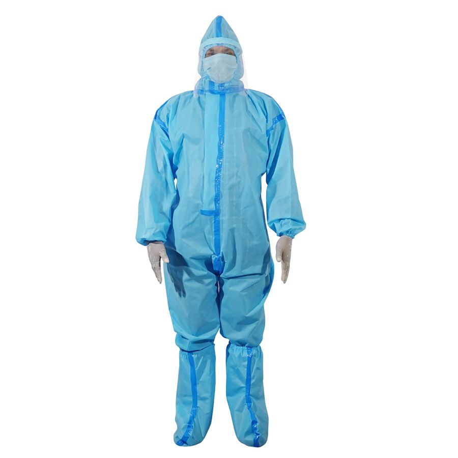 Swayam India 90 GSM Personal Protective Equipment Kit-Taffeta with Seam Tape for Hospitals & Clinics