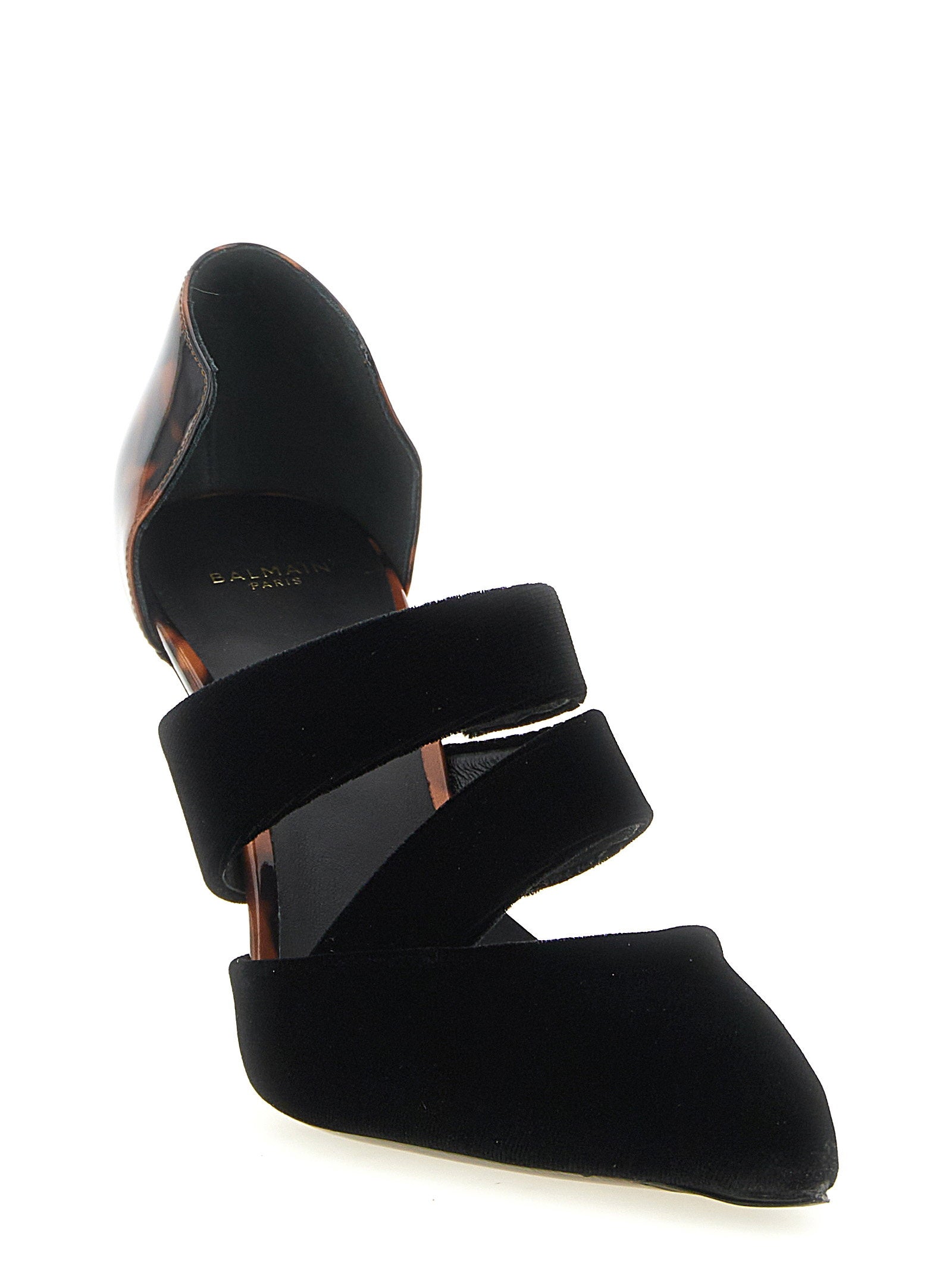 Balmain Pumps With Tortoiseshell Detail – 100% viscose - view 2
