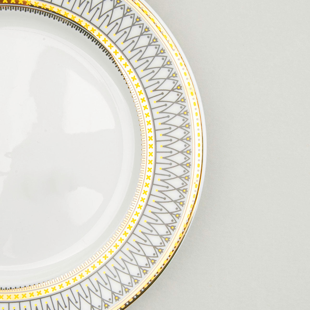 Nestasia Gold Detailed Glam Dessert Plate - view 6