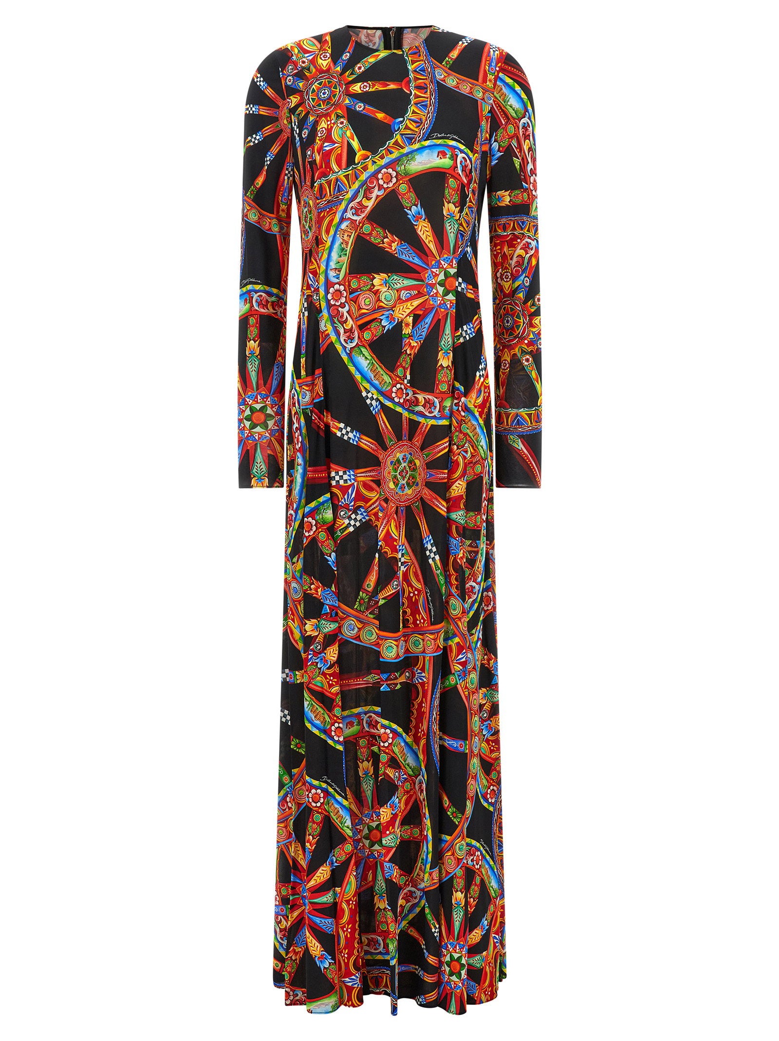 Dolce & Gabbana Carretto Dress – 100% viscose