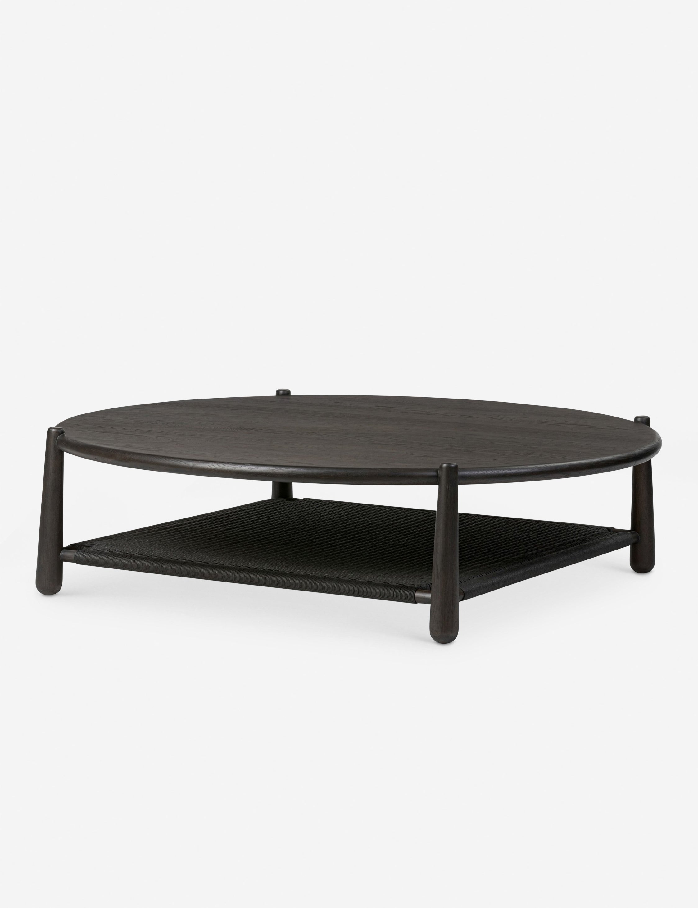Lulu and Georgia Salvador Round Coffee Table by Amber Lewis x Four Hands - view 8