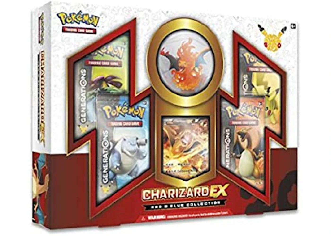 Pokémon 2016 Pokemon TCG Red & Blue Collection Charizard EX
