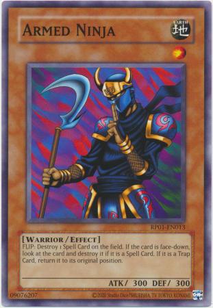 Yu-Gi-Oh! Armed Ninja - 2020 Date Reprint - RP01-EN013 - Common - Unlimited