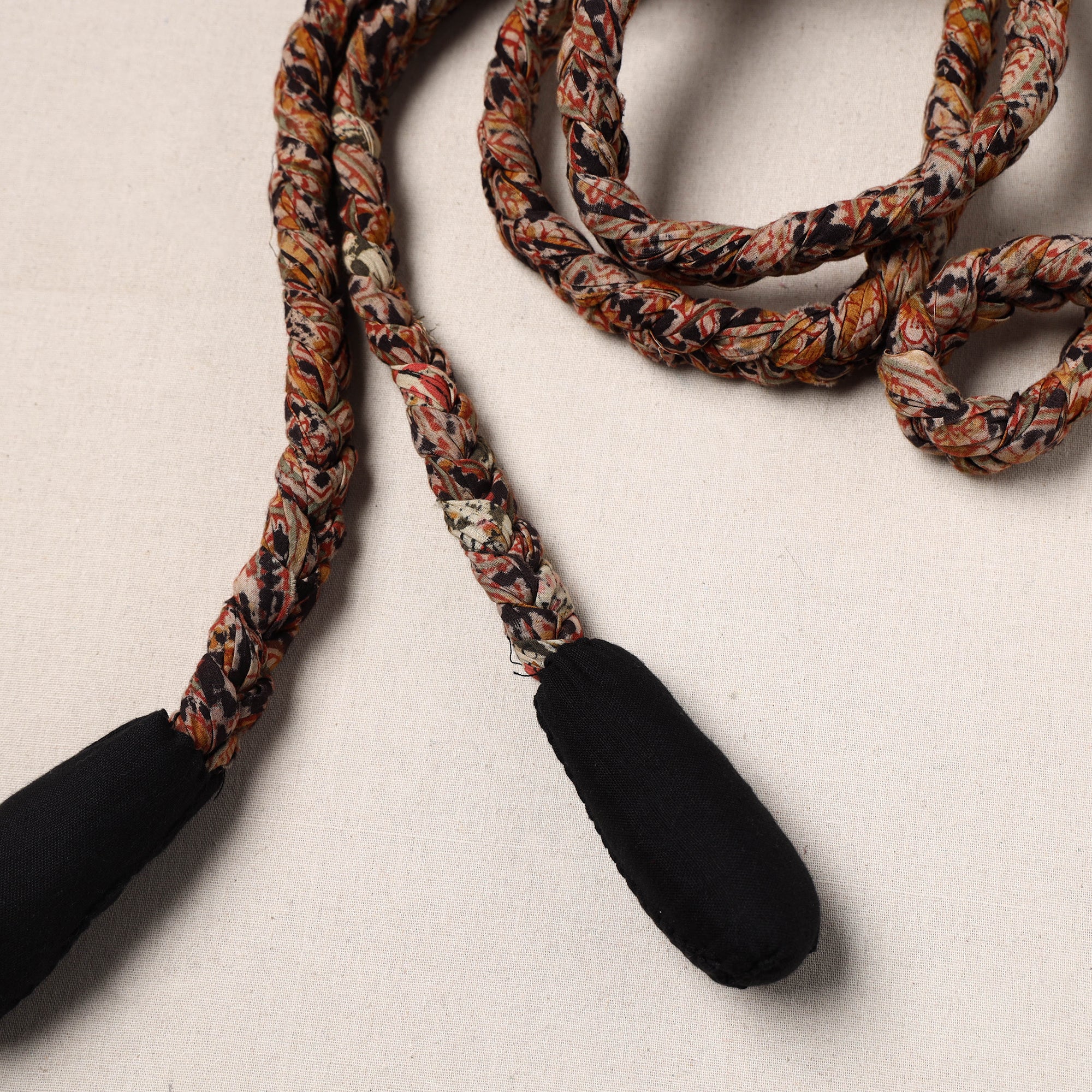NOORI BAZAR Handmade Upcycled Fabric Skipping Rope 10 - view 4