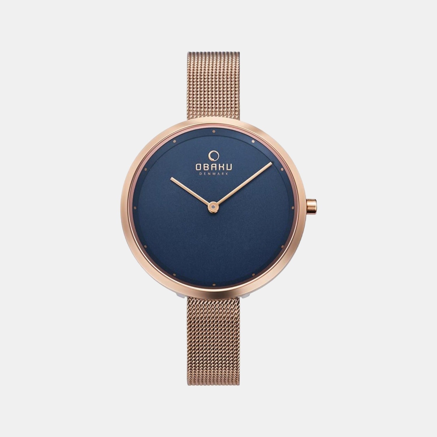 Obaku Dok-Azure Women Quartz Blue Dial Analog Stainless Steel Watch V227LXVLMV