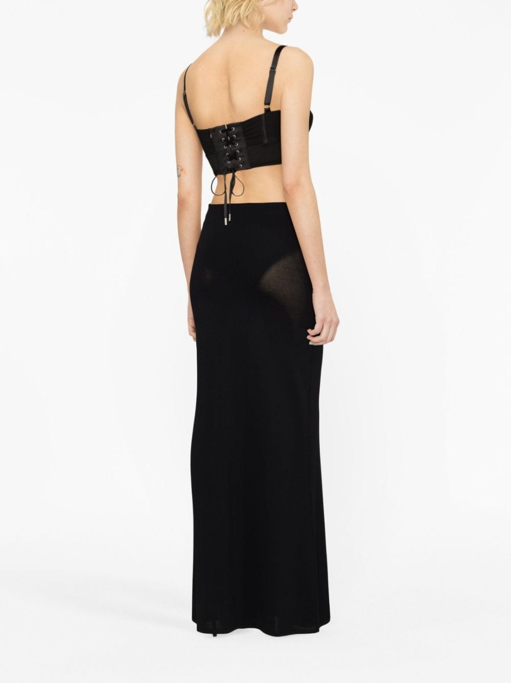 Jean Paul Gaultier Conical corset cropped top - view 2