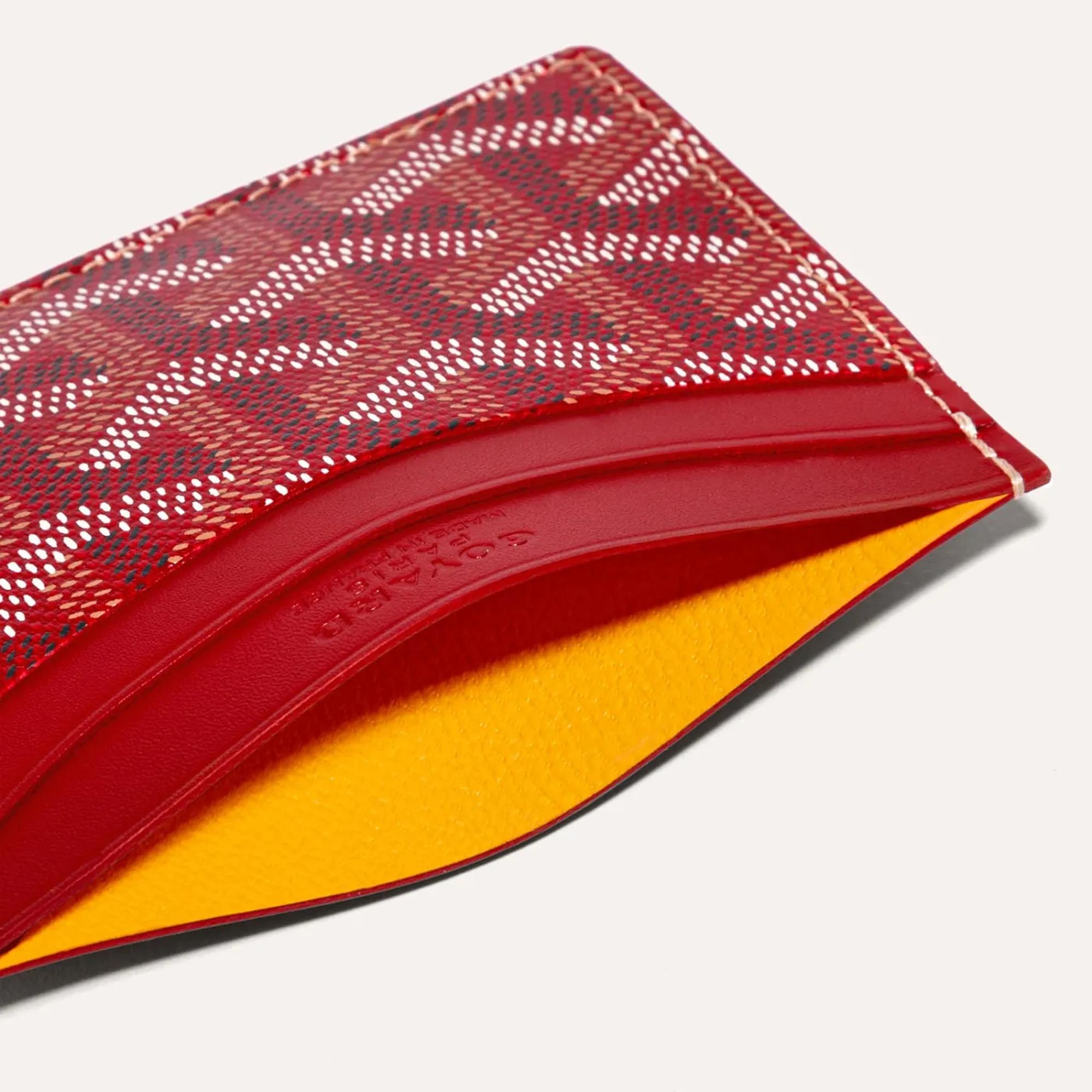 Goyard Saint-Sulpice Card Wallet Red - view 2