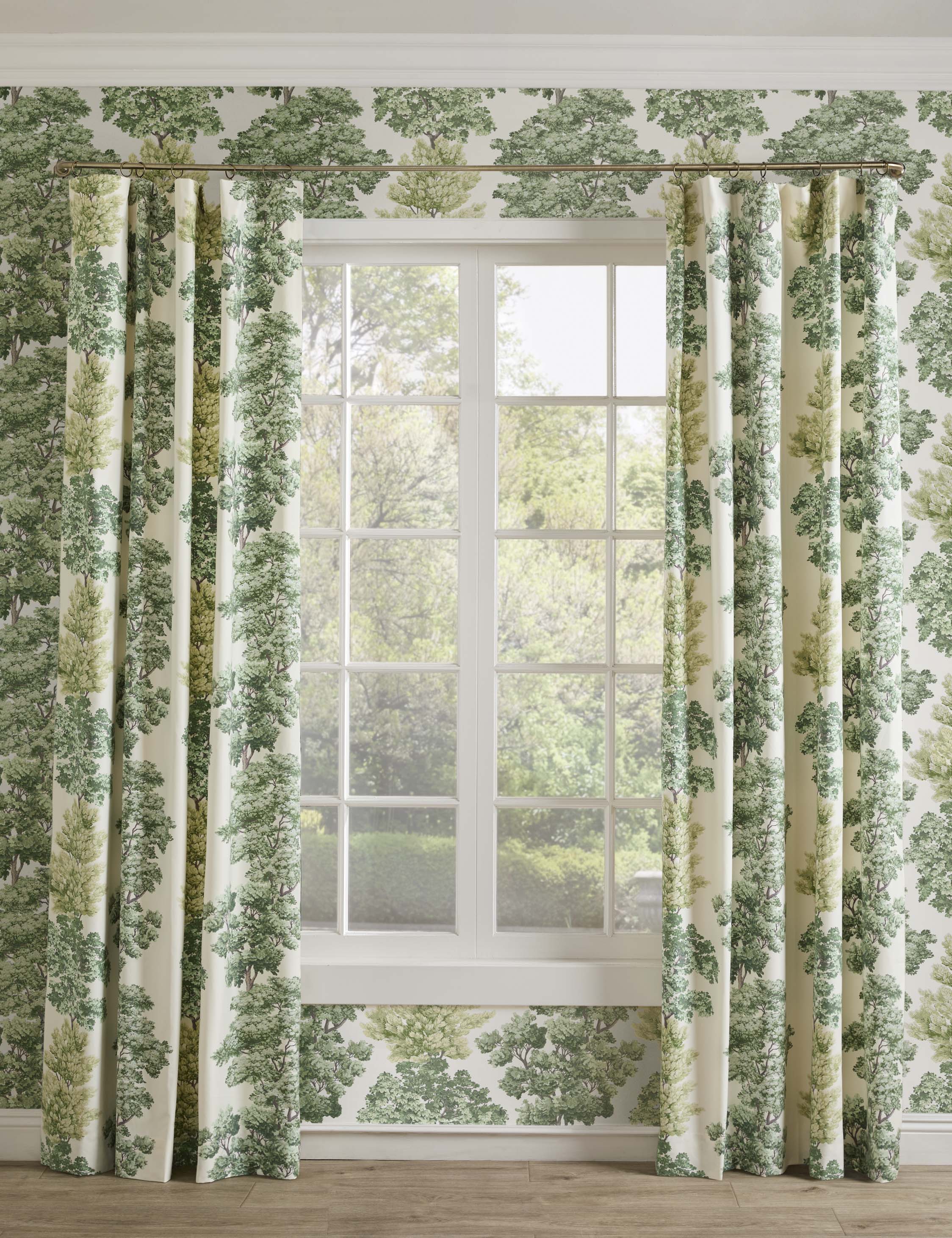Lulu and Georgia Central Park Curtain Panel by Scalamandre - view 8