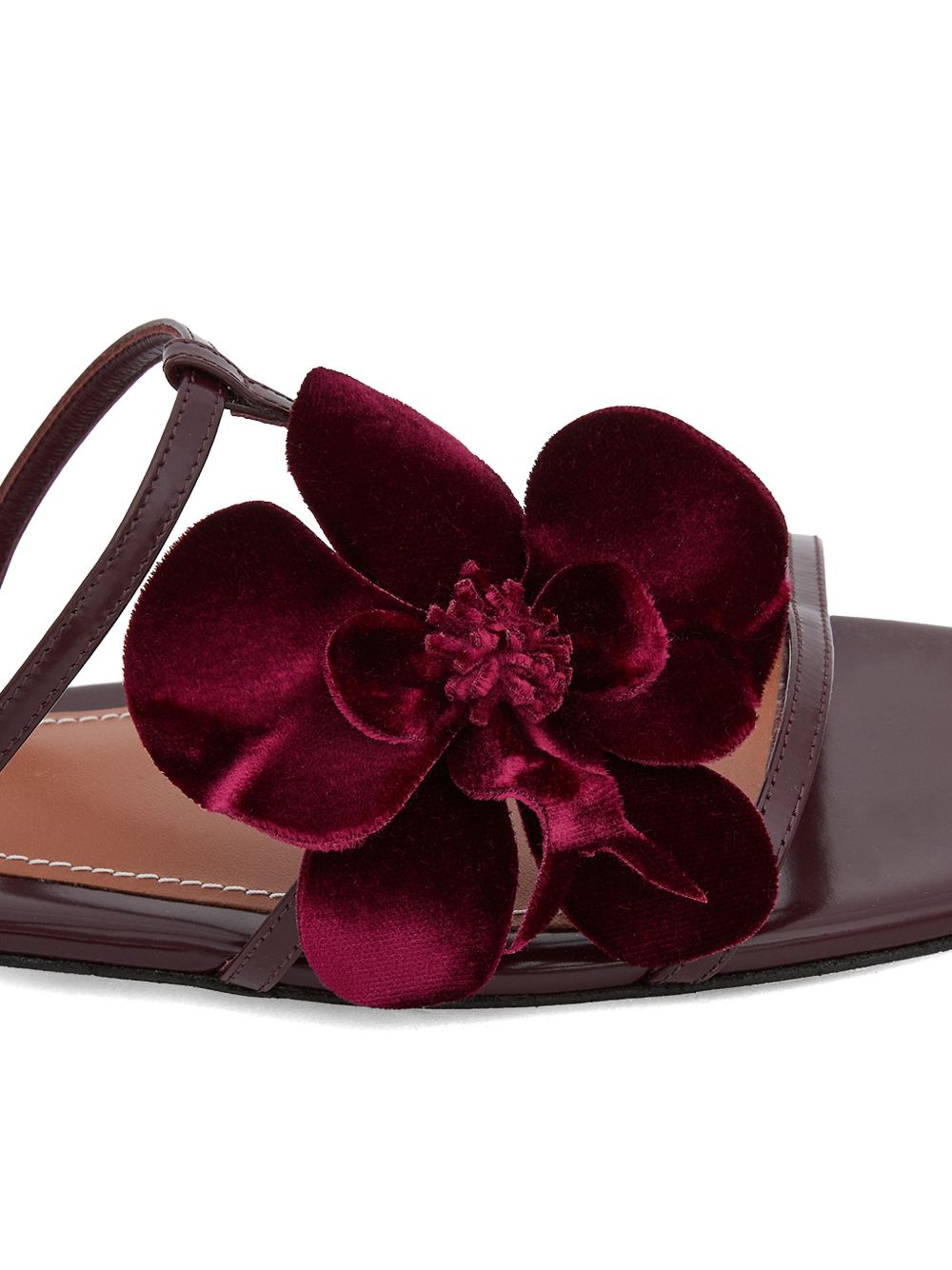 Zimmermann Sandals RED – Calf Leather 100% - view 3