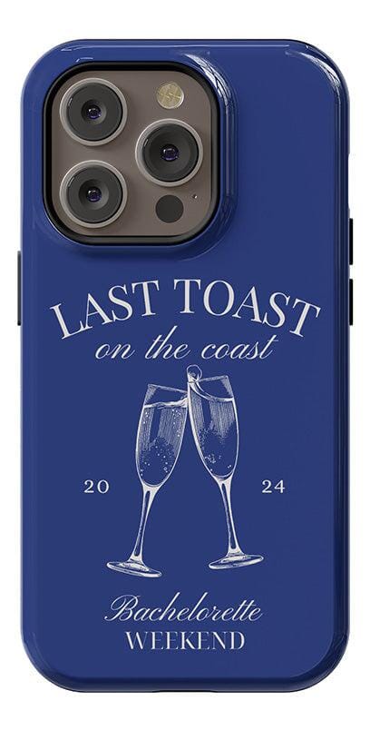 Casetry Last Toast | Blue Coastal Bachelorette Case - view 71