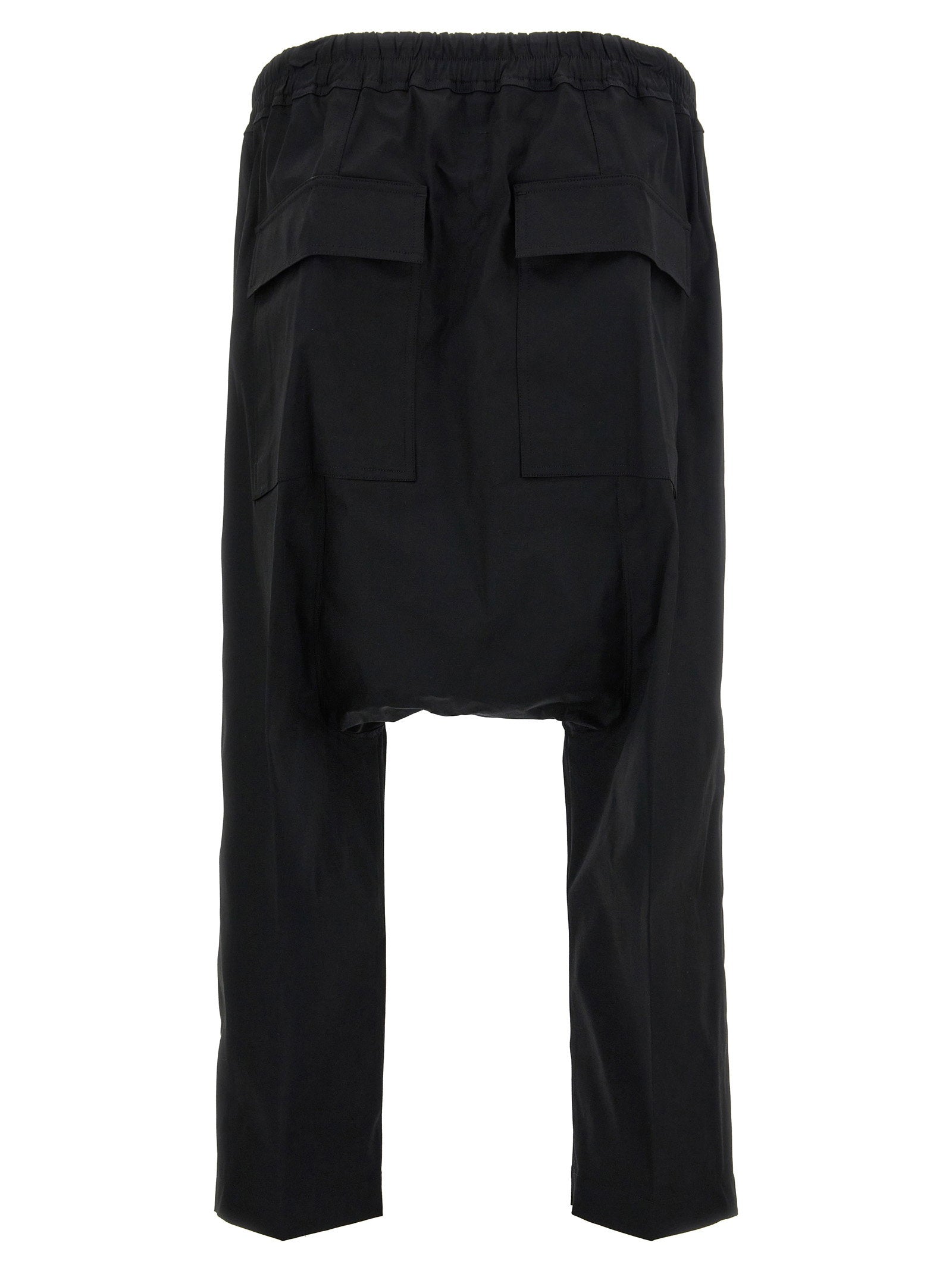 Rick Owens Drawstring Cropped Pants – 97% cotton, 3% elastane - view 2