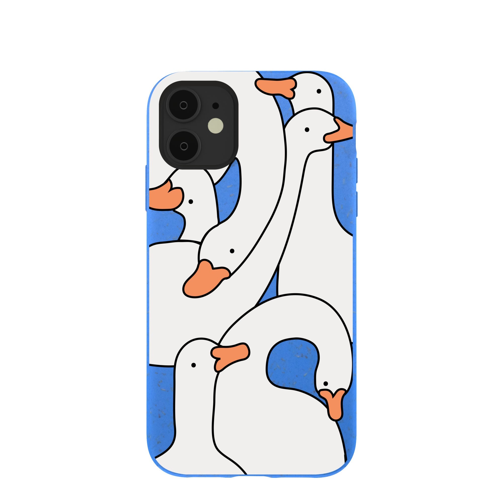 BlackTree Electric Blue Silly Goose iPhone 11 Case