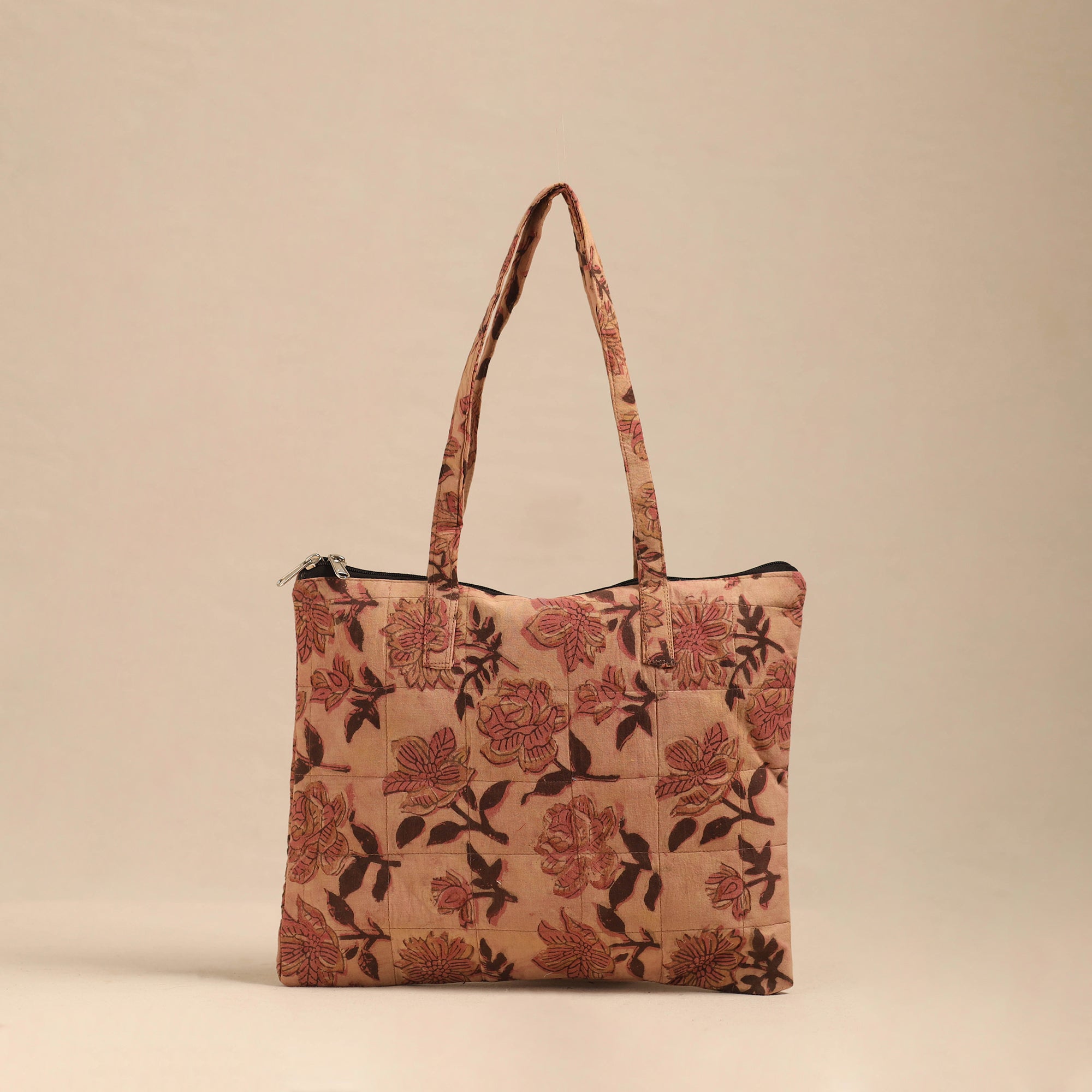 NOORI BAZAR Handmade Quilted Cotton Hand Bag 11
