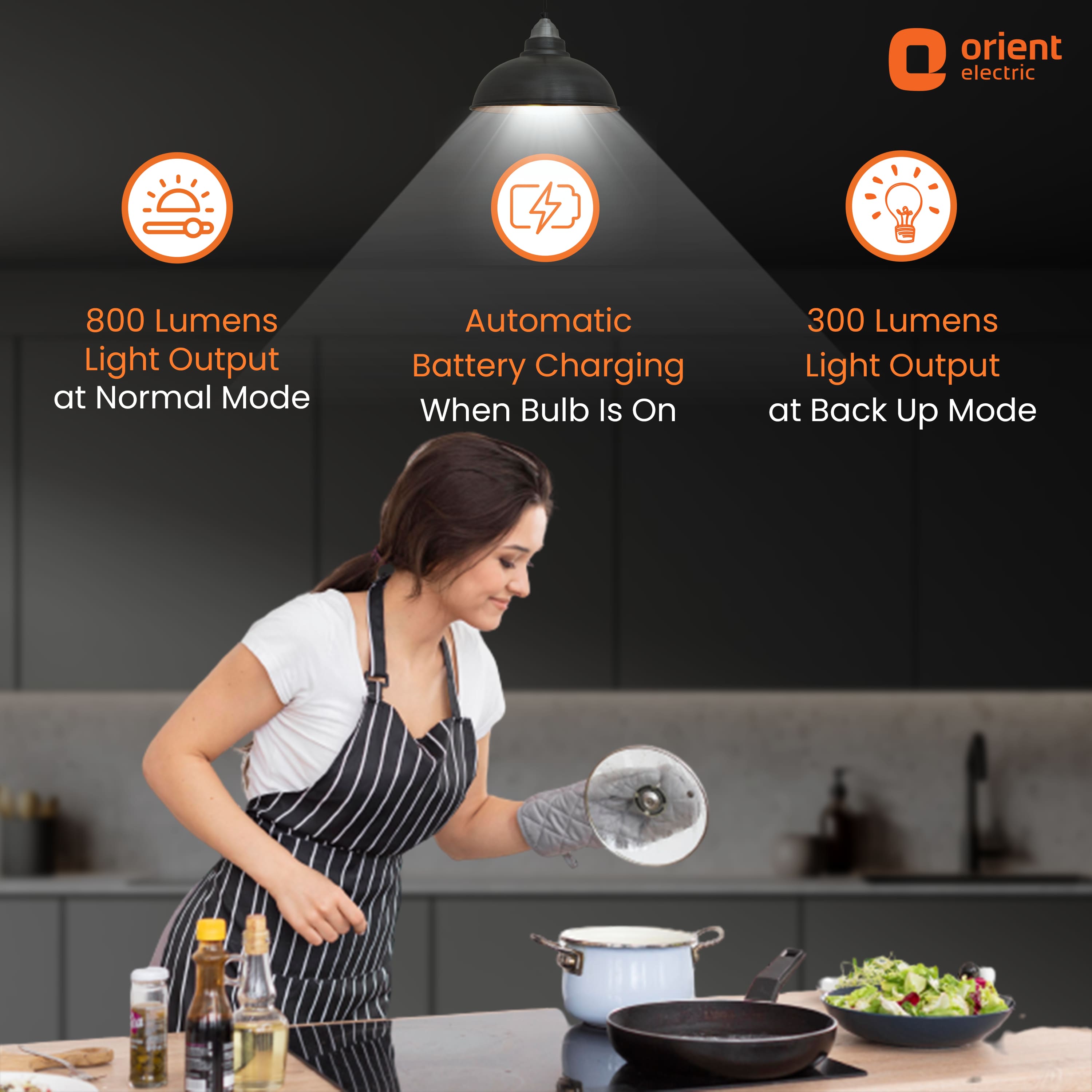 orientelectric Emergency LED Bulb – Cool White - view 5