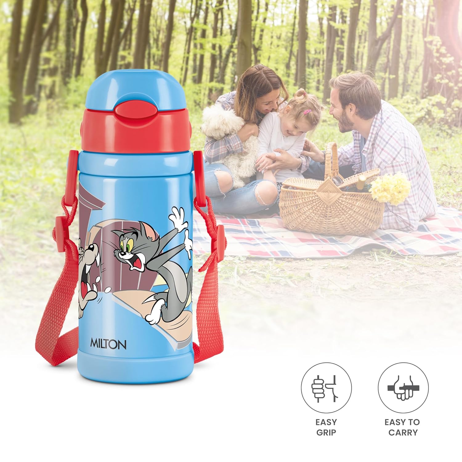 Milton Charmy Thermosteel Kids Water Bottle | 1 Pc - view 6
