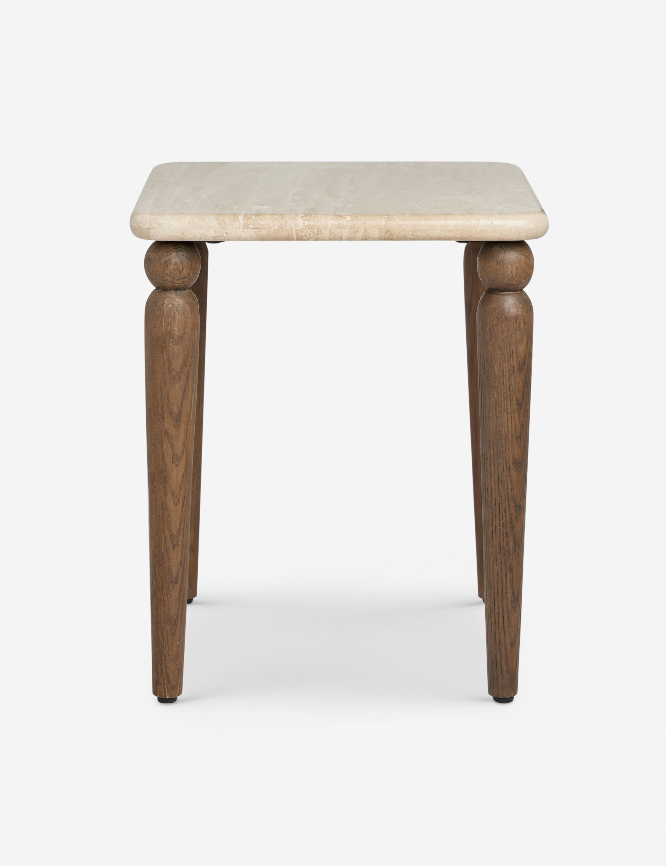 Lulu and Georgia Cardiff Side Table – Cream Marble
