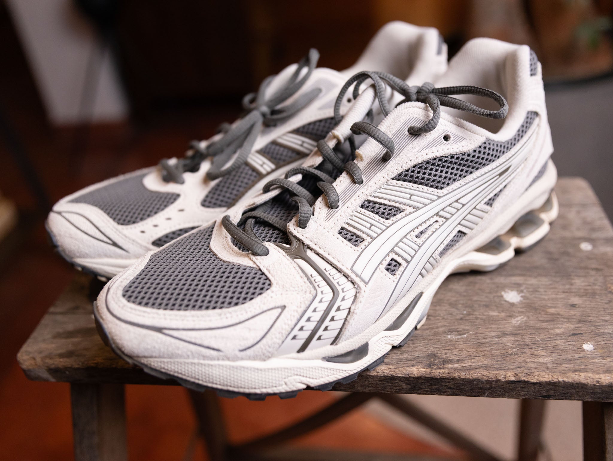 Asics Gel-Kayano 14 Truffle Grey Oatmeal - view 2