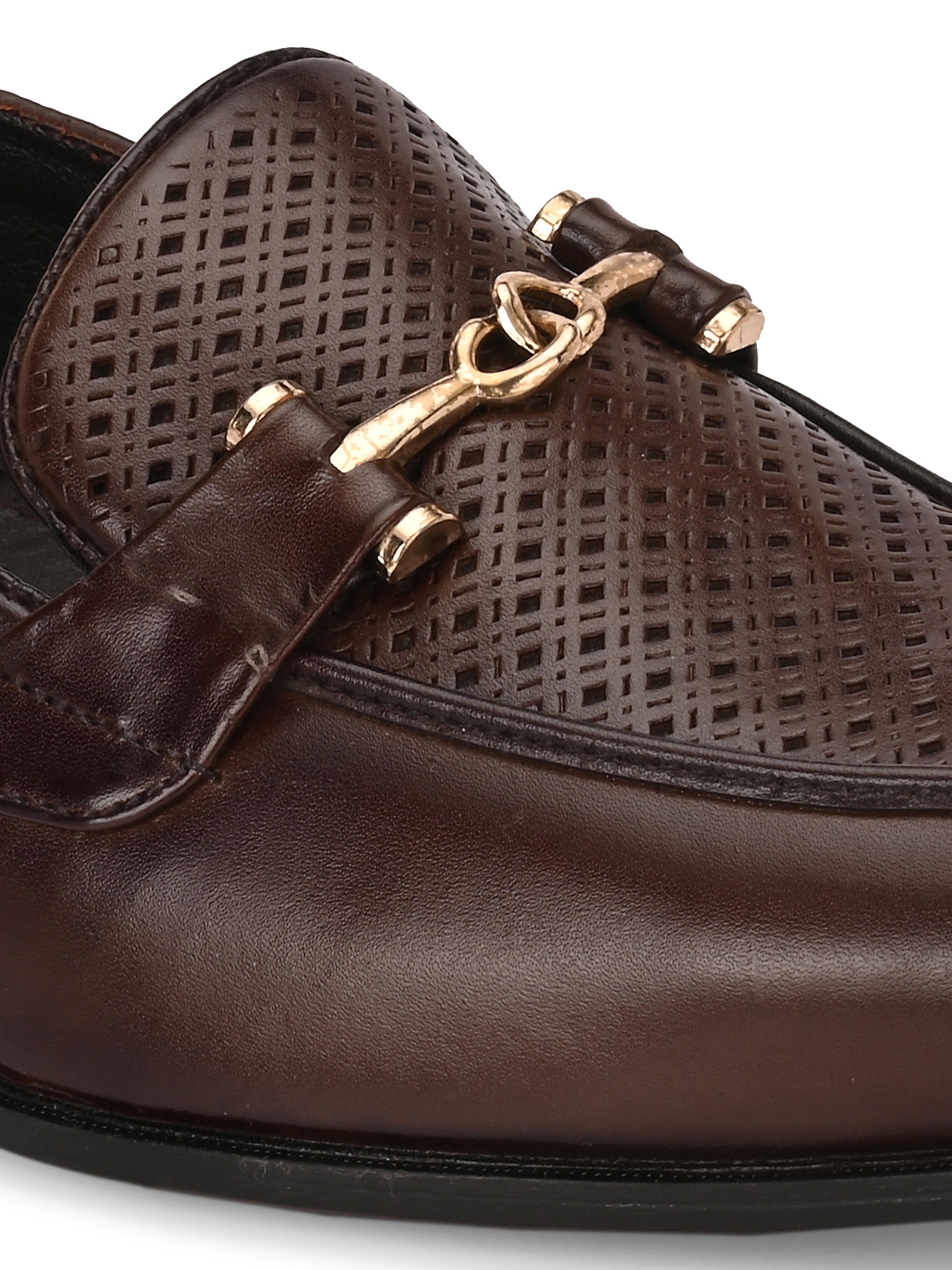 egoss-shoes Buckled Formal Loafers For Men by Egoss - view 12