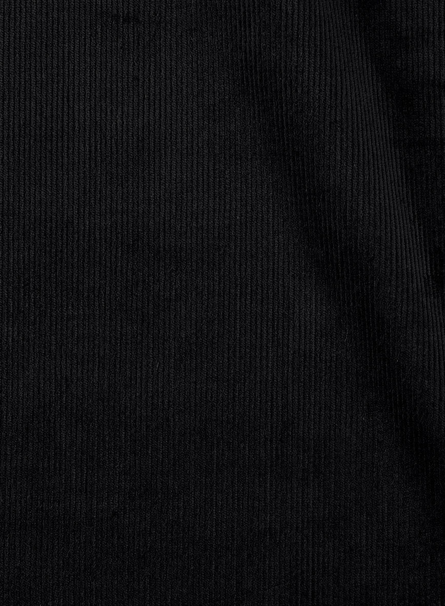 StudioSuits Black Stretch Pin Corduroy Easy Pants - view 4