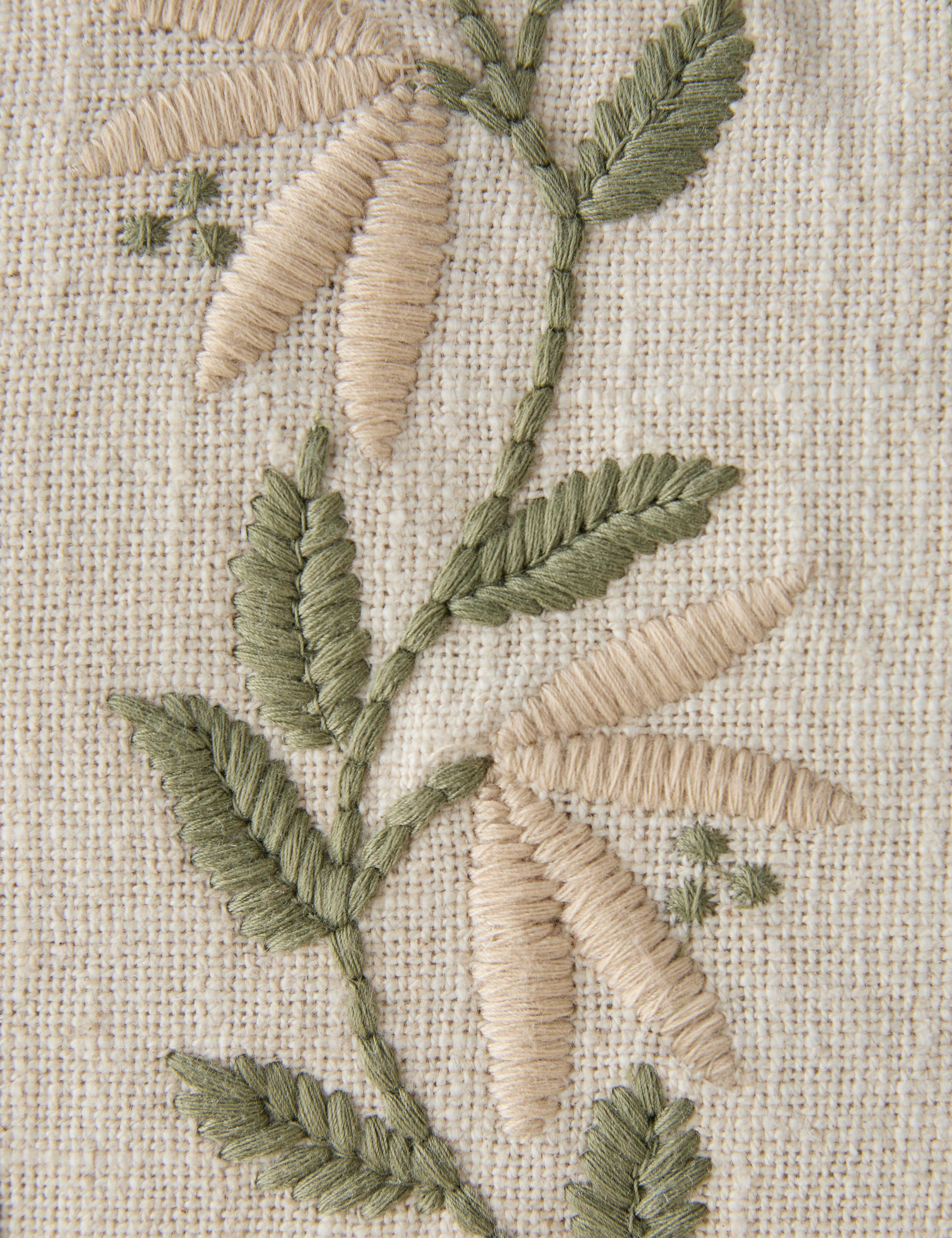 Lulu and Georgia Tremaine Embroidered Pillow - view 9