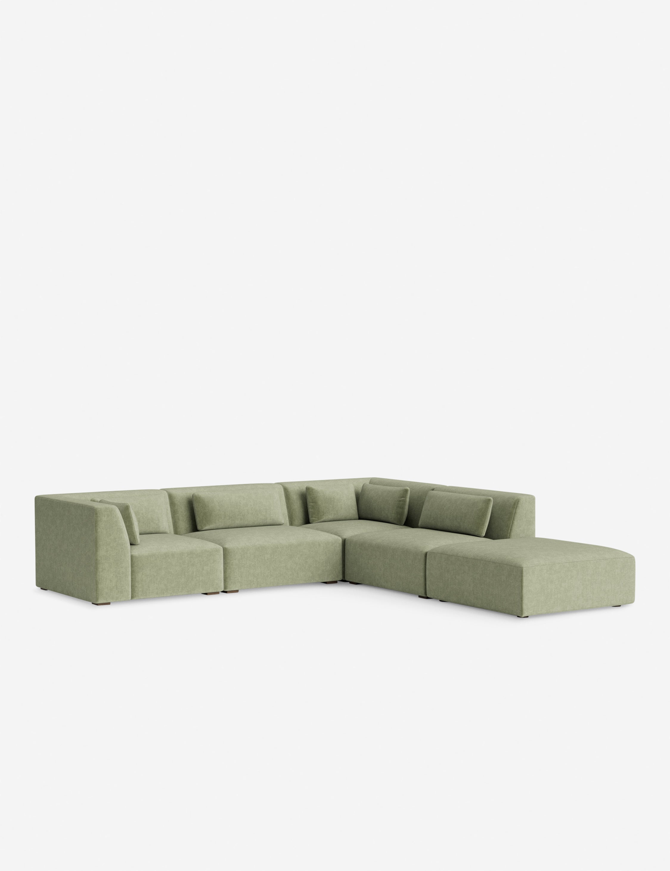 Lulu and Georgia Koh Modular Sectional Sofa With Ottoman - view 165