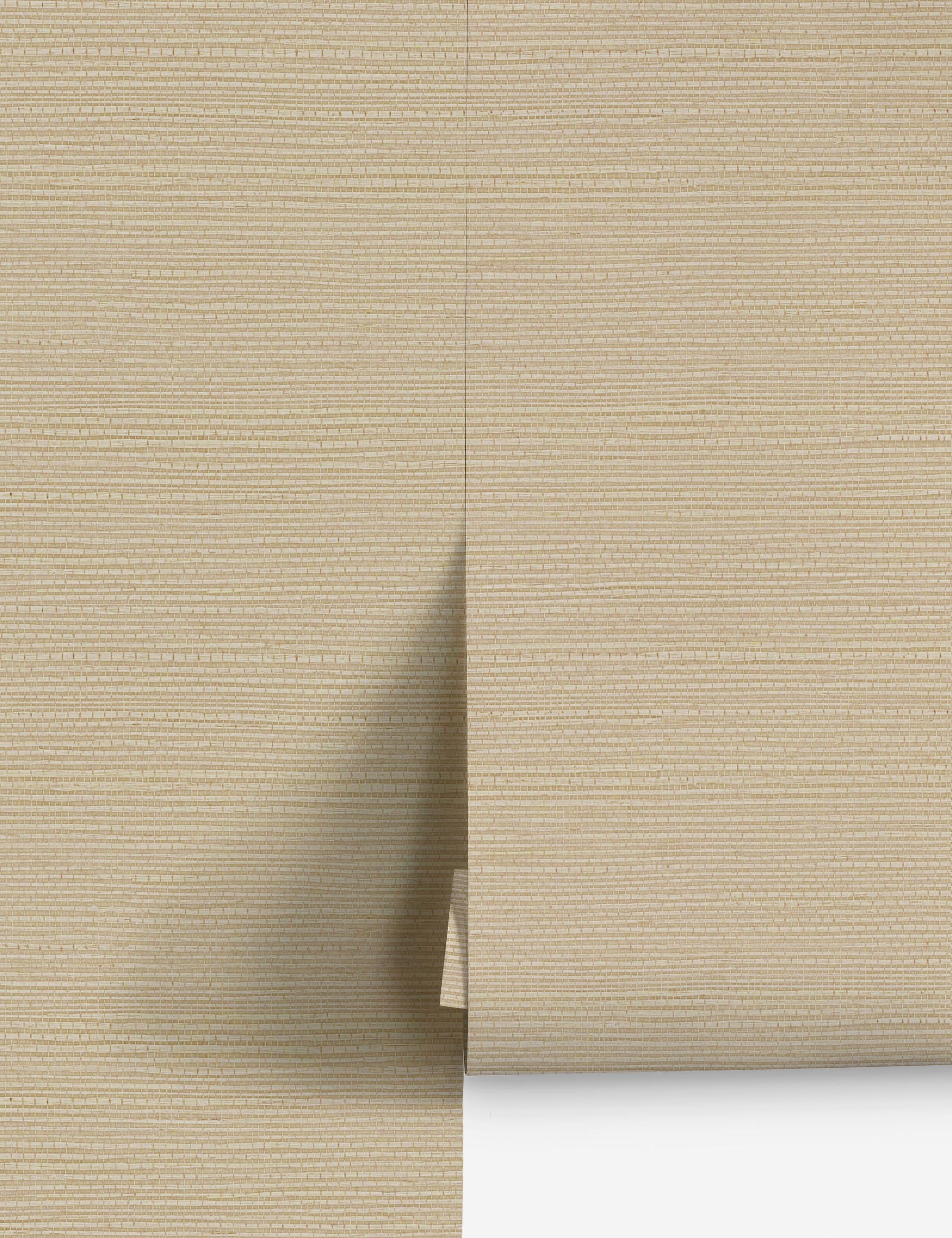Lulu and Georgia Beale Grasscloth Wallpaper - view 6