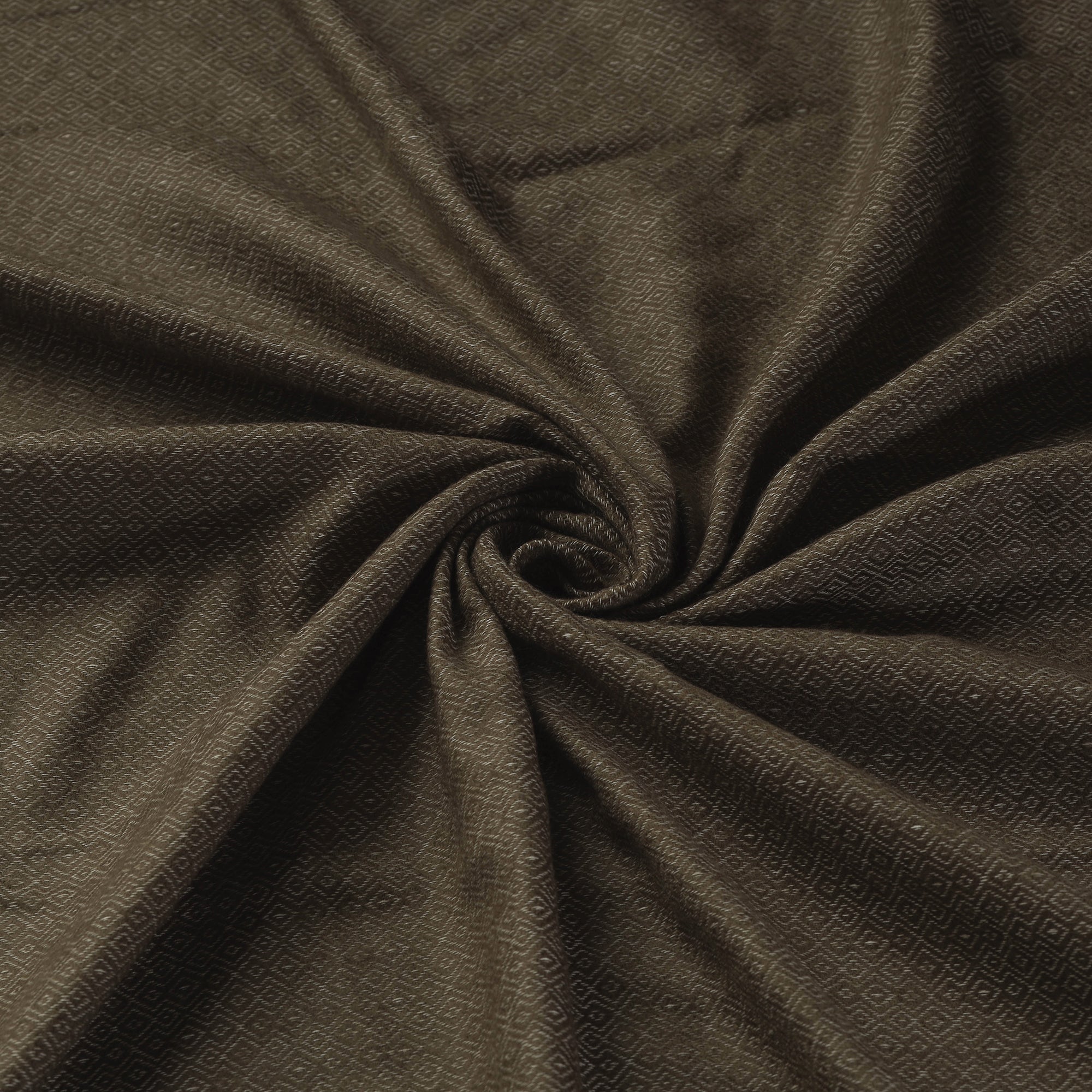 ITOKRI CRAFTS INITIATIVE Brown - Acrylic Fine Wool Fabric 37 - view 3