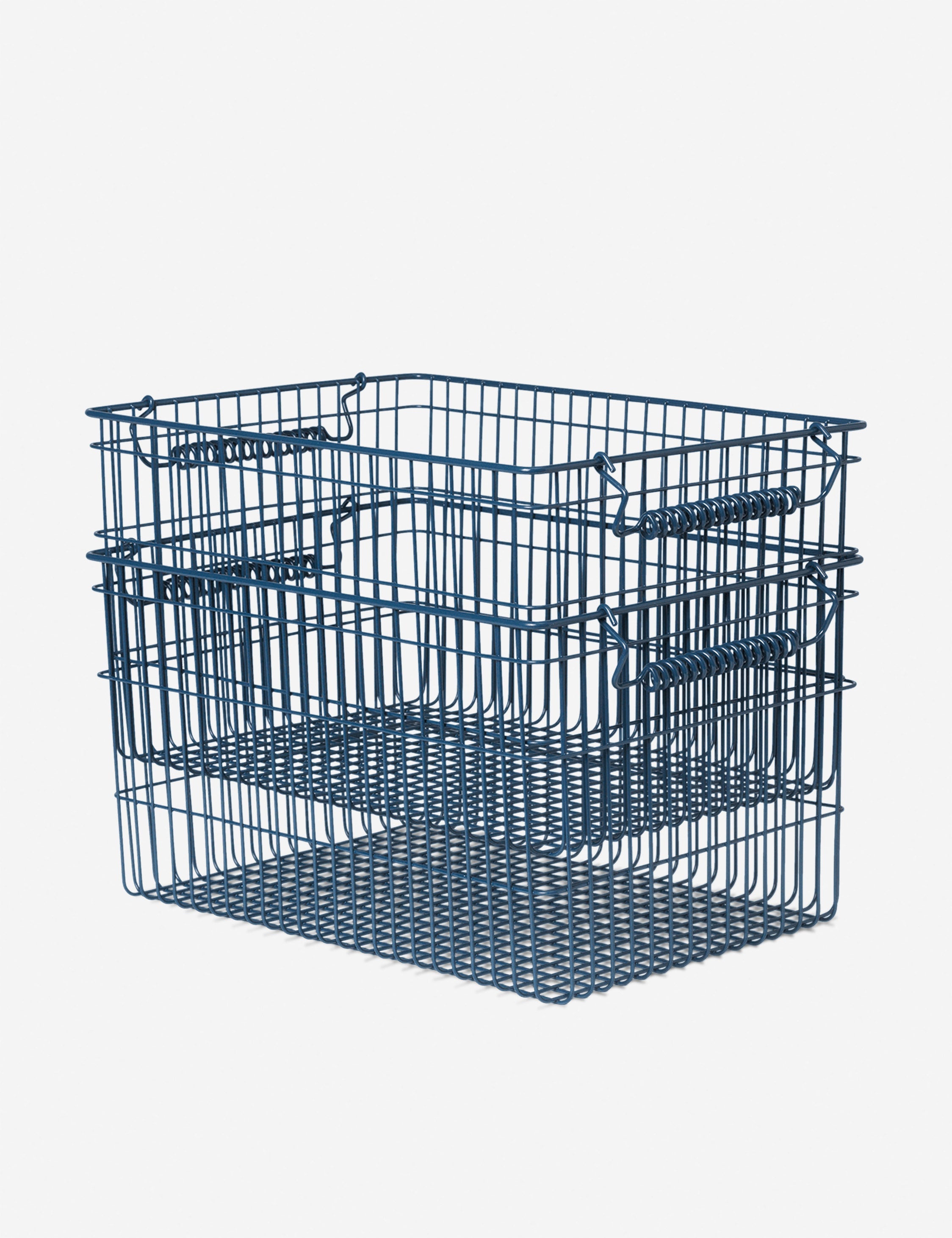Lulu and Georgia Cala Stackable Baskets (Set of 2) by Ferm Living - view 11