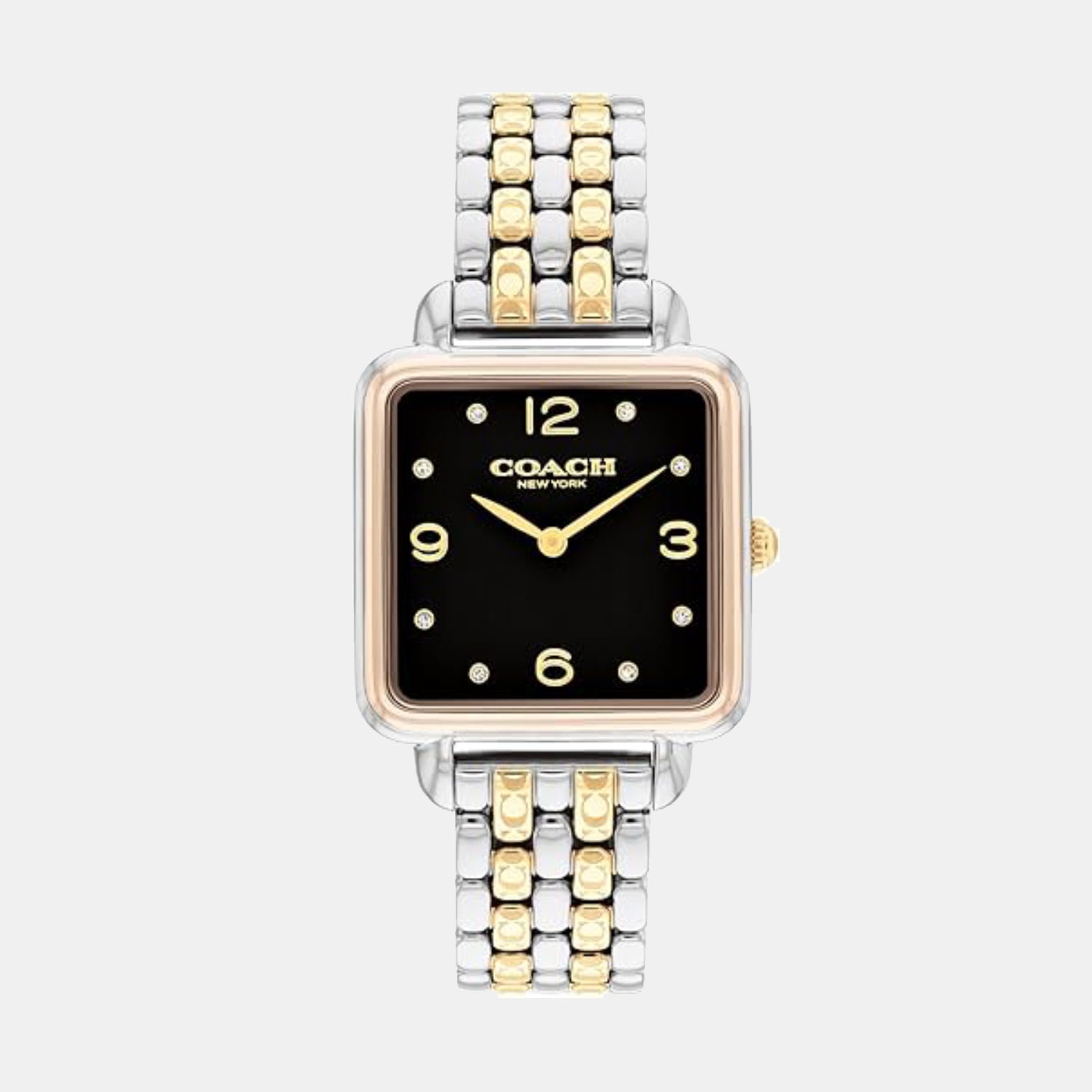 Coach Cass Women Quartz Black Dial Analog Stainless Steel Watch 14504496